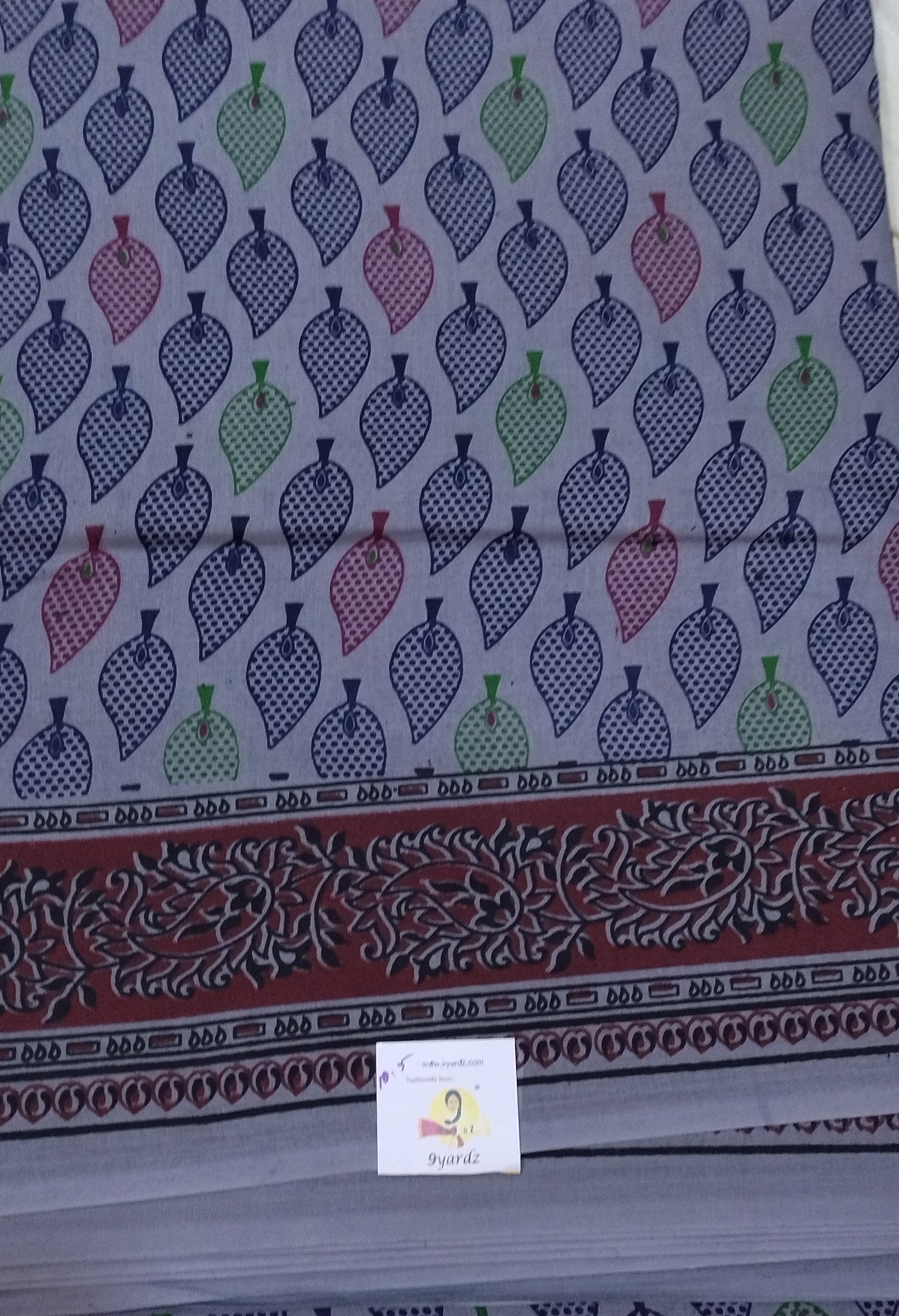 Erode cotton 10.5 yards Madisar