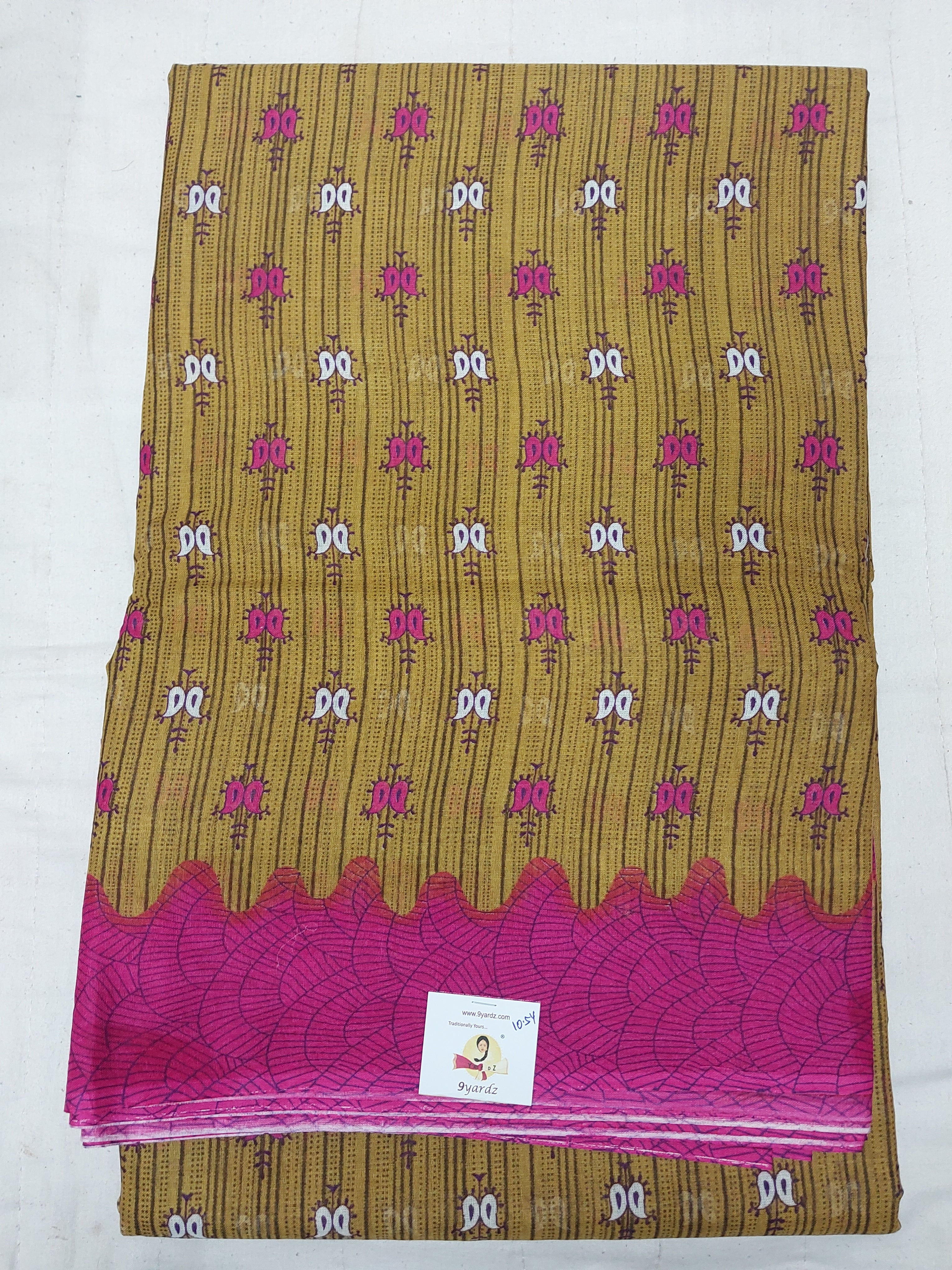 Erode cotton 10.5 yards madisar