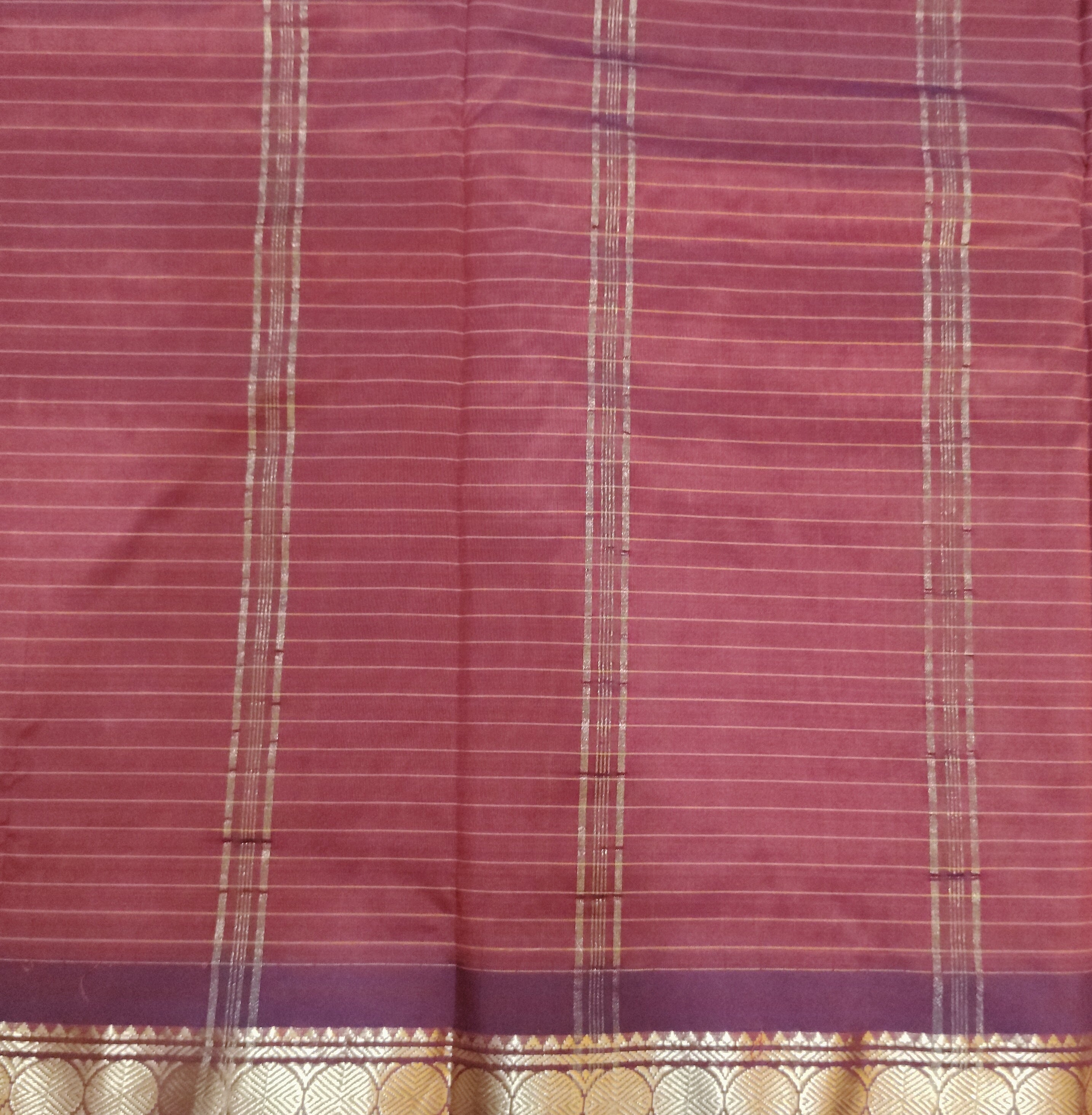 China silk checked 6Yards