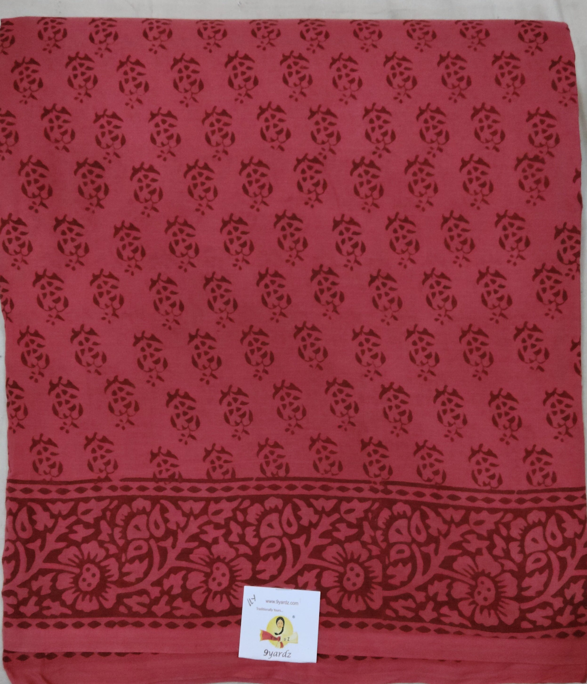 Baag/soft cotton Madisar 11 yards