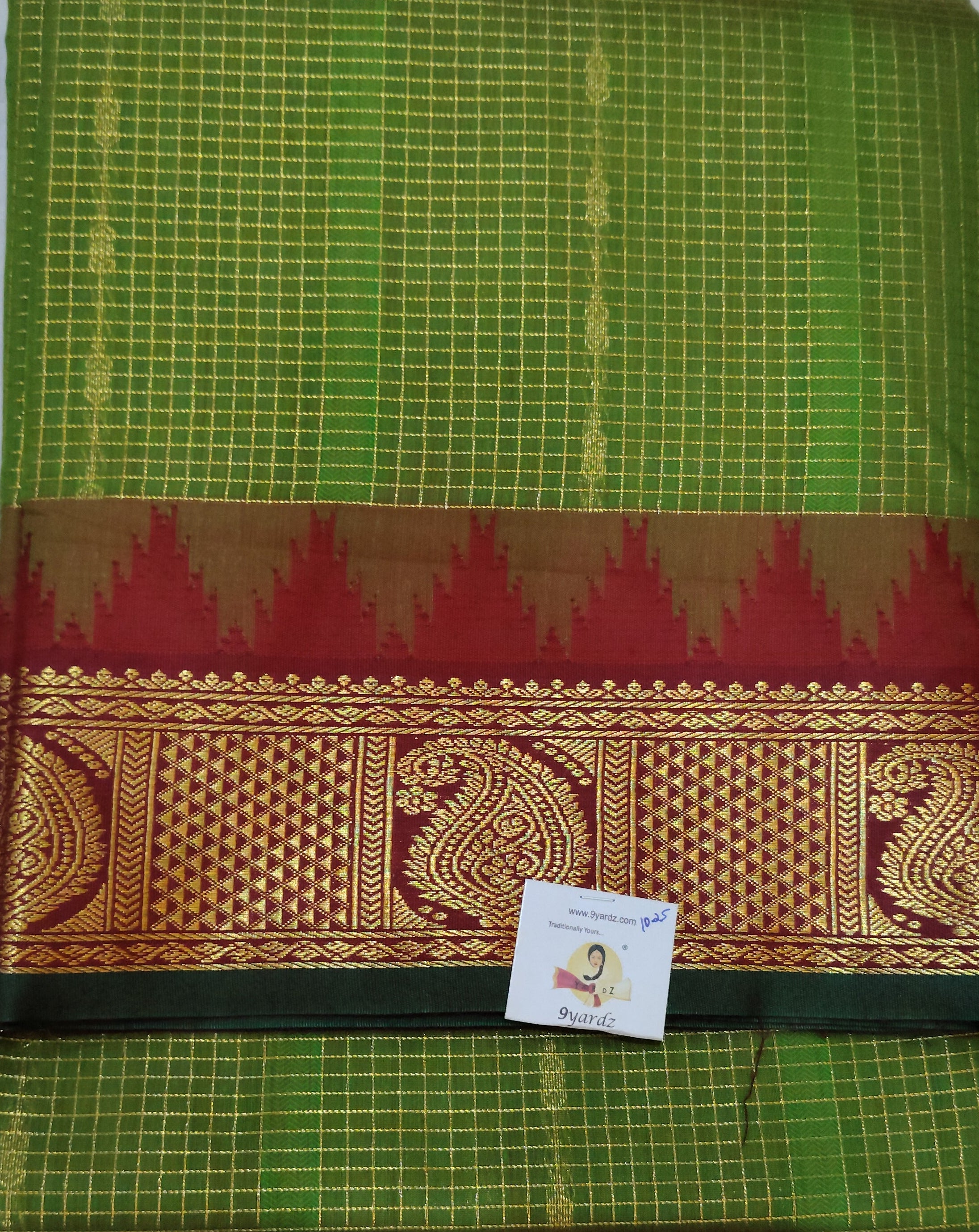 Akshaya cotton 10.25 yards madisar
