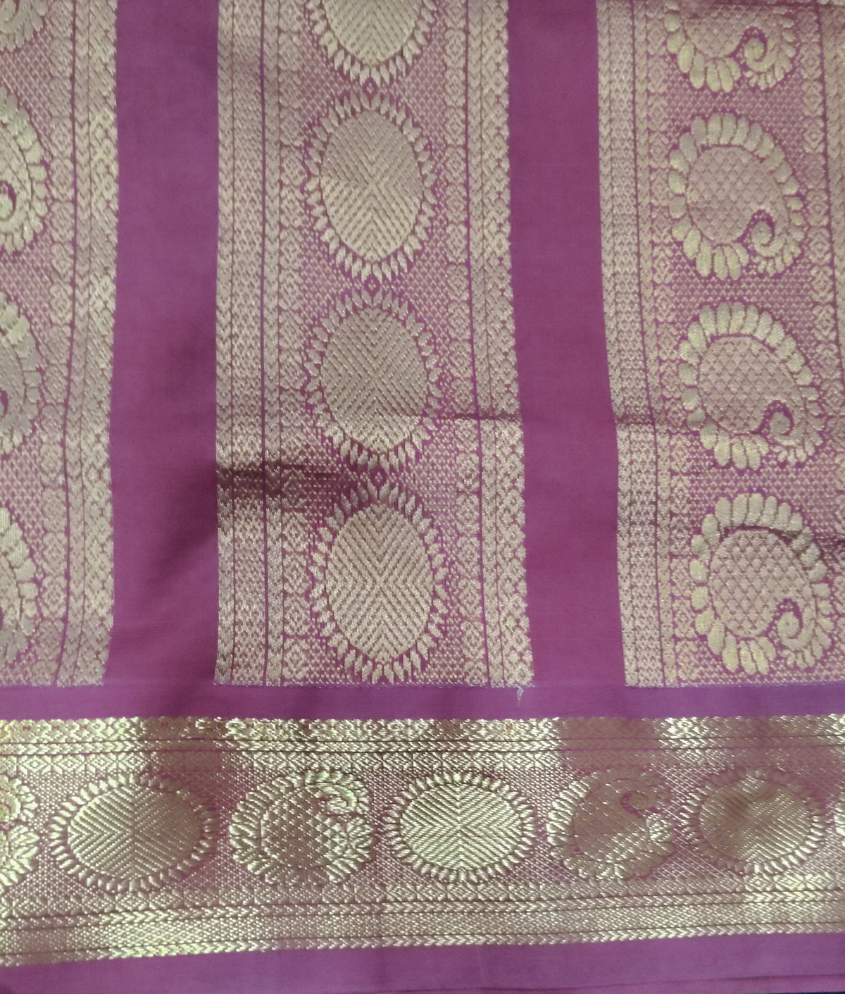 Semi Silk cotton Korvai Madisar