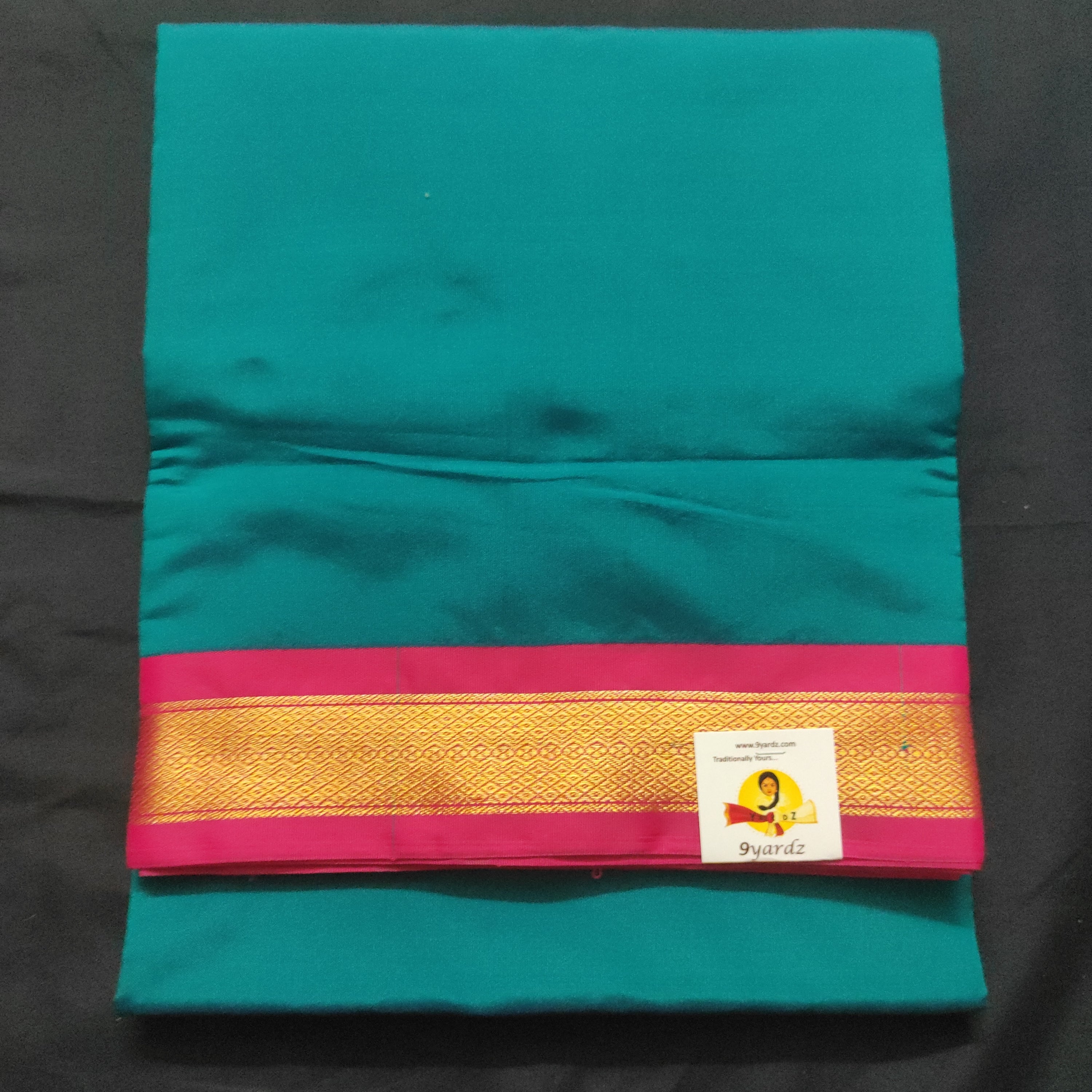 Korvai Poly silk 9.5 yardz