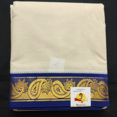 Pure cotton Muhurtham dhoti 10*6