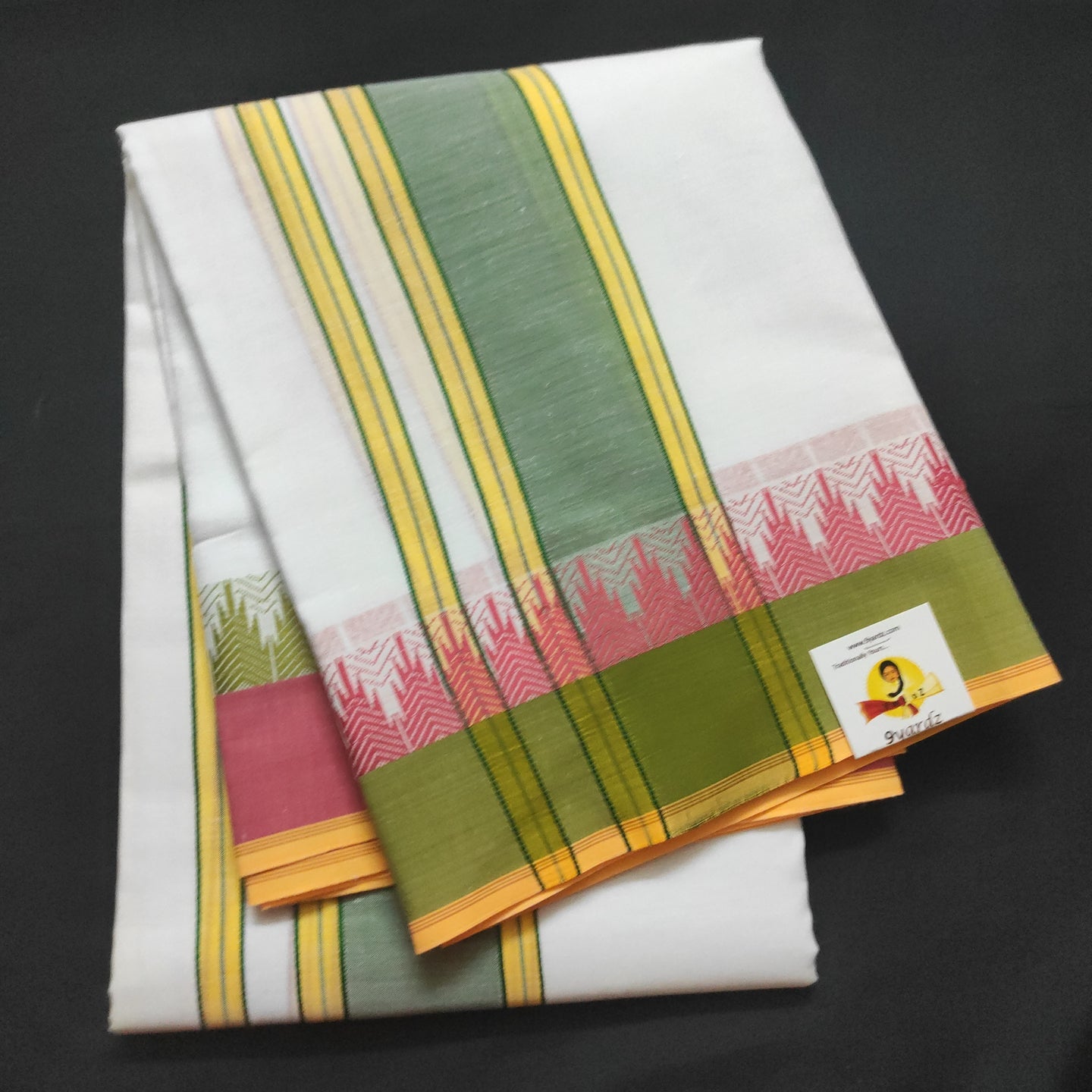 Dhothi fancy border 9*5