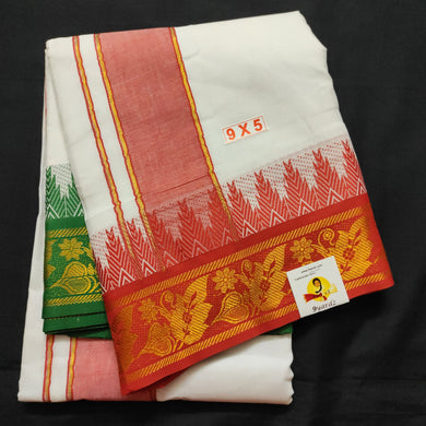 Dhothi fancy border 9*5