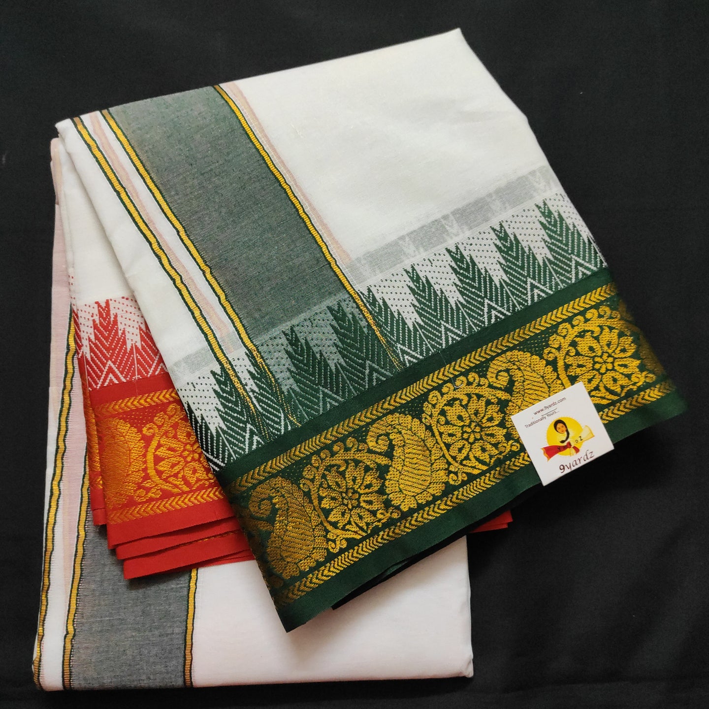 Dhothi fancy border 9*5