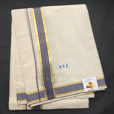 Fine Cotton  fancy Dhothi 9*5