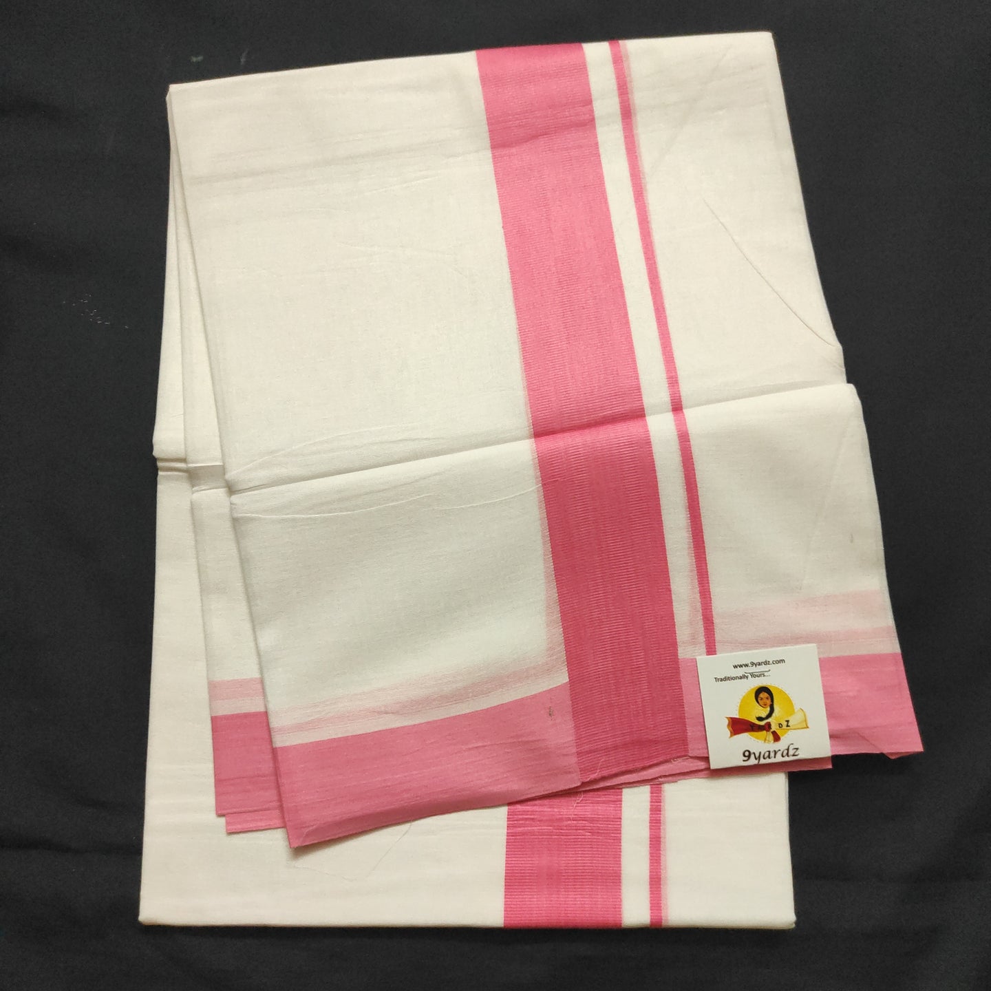 Bleached cotton Dhothi 9 muzam