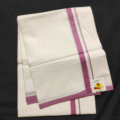 Bleached cotton Dhothi 9 muzam