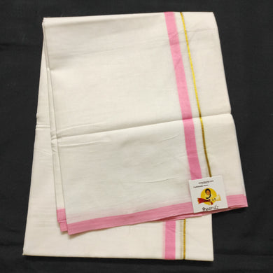 Bleached cotton Dhothi 9 muzam