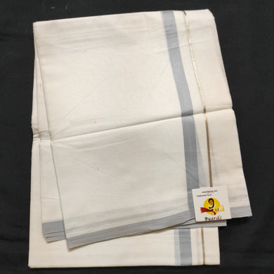 Bleached cotton Dhothi 9 muzam