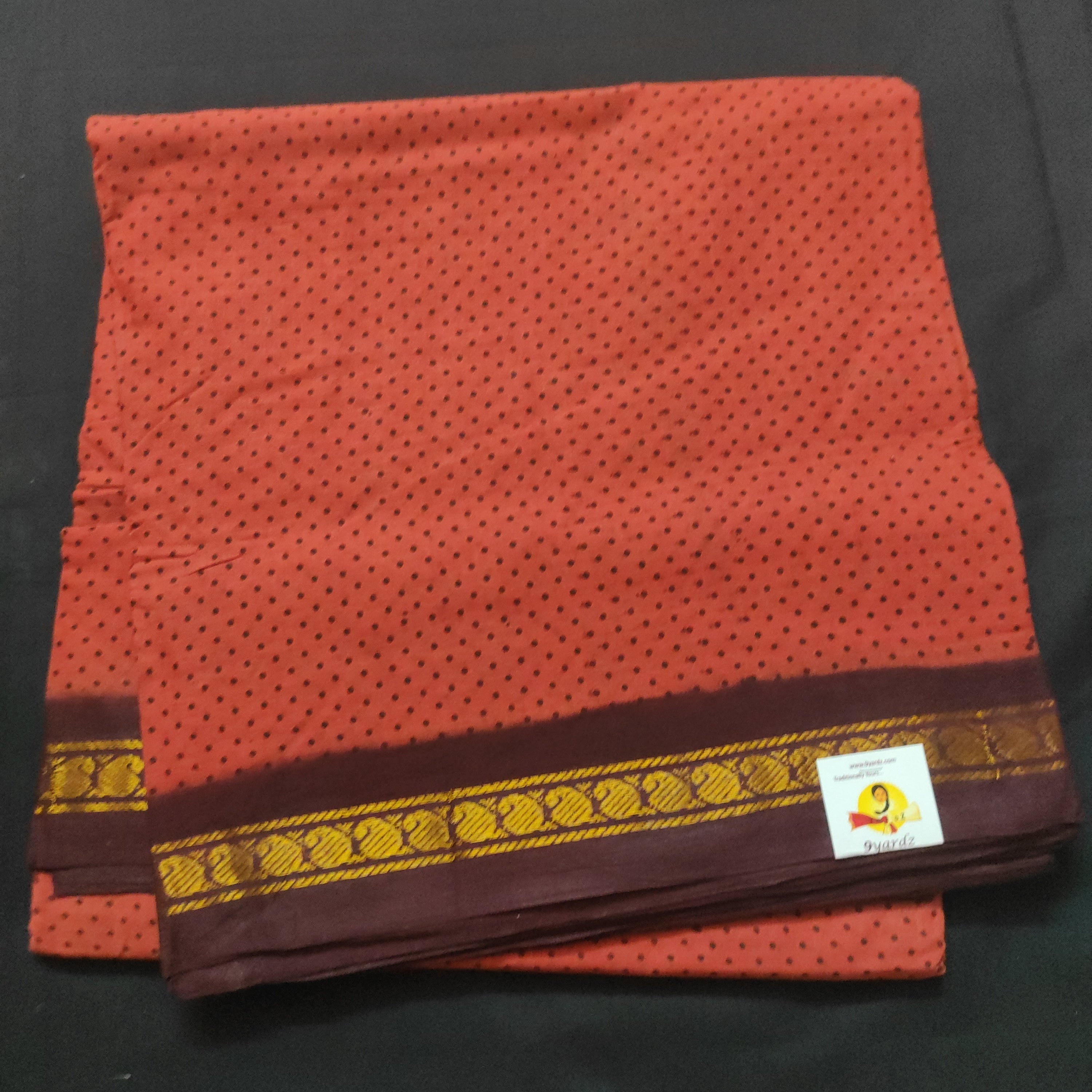 Sungudi cotton 10.5 yardz