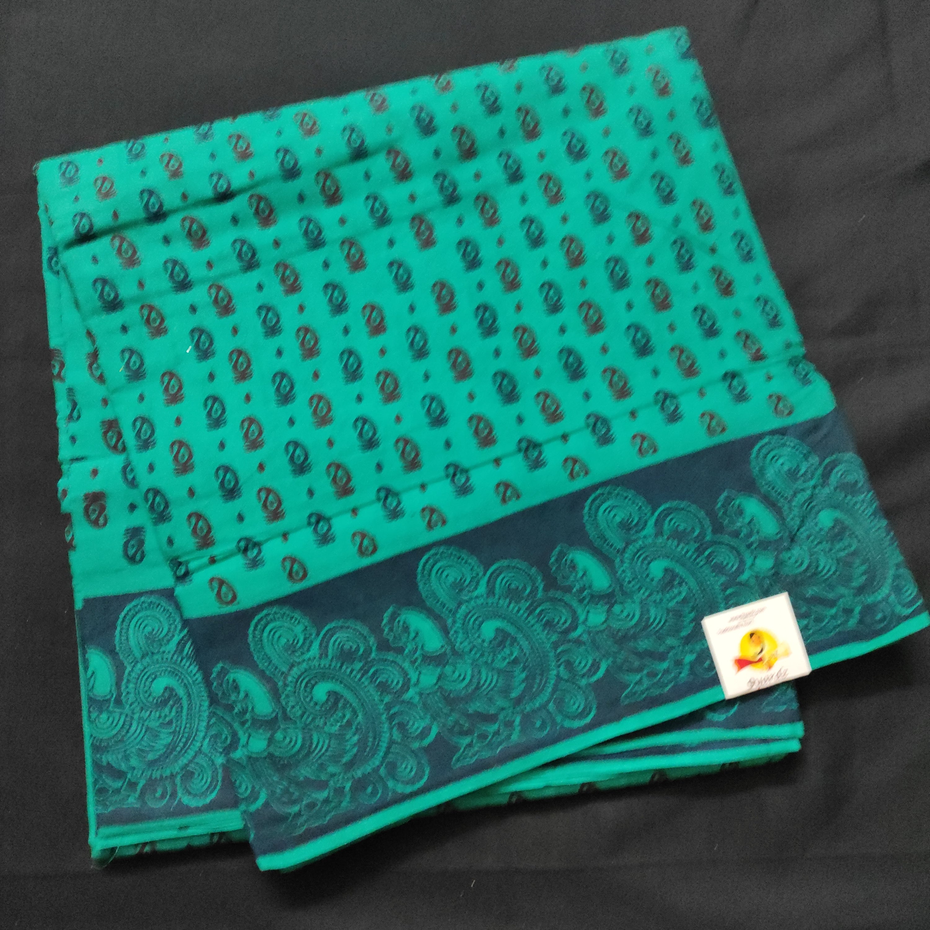 Sungudi cotton 9.5 yards madisar
