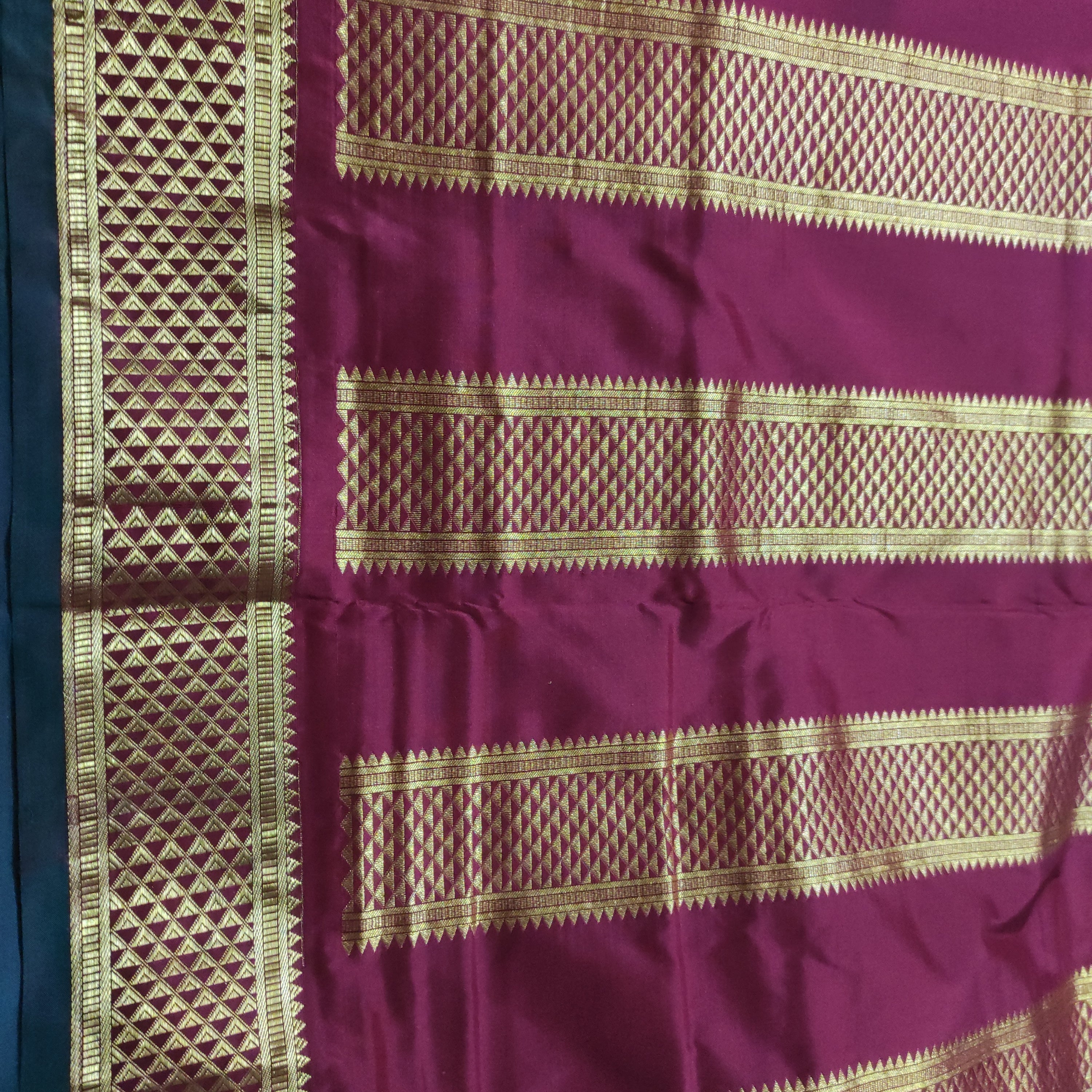 Pure silk 9.5yardz madisar