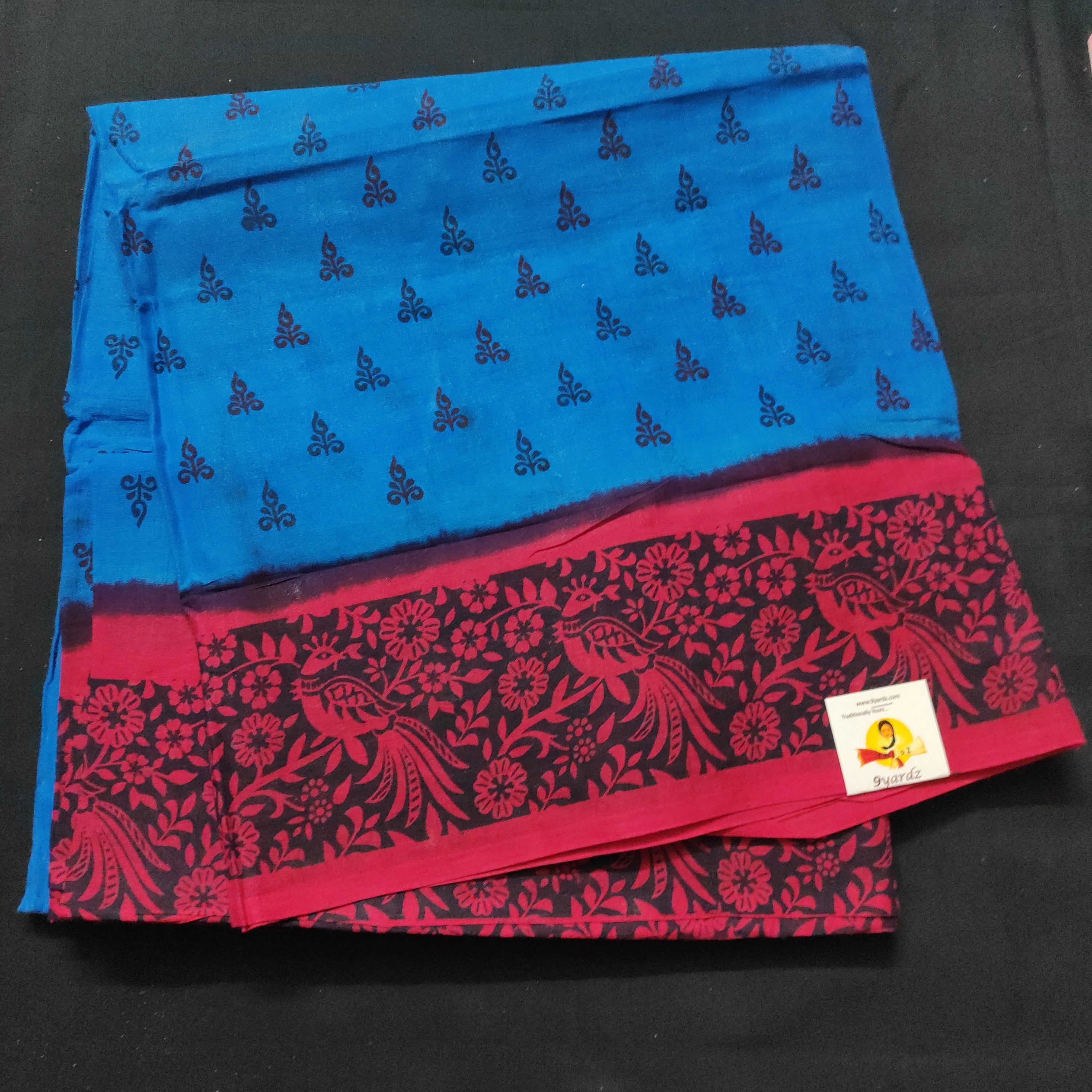 Sungudi cotton 6 yards