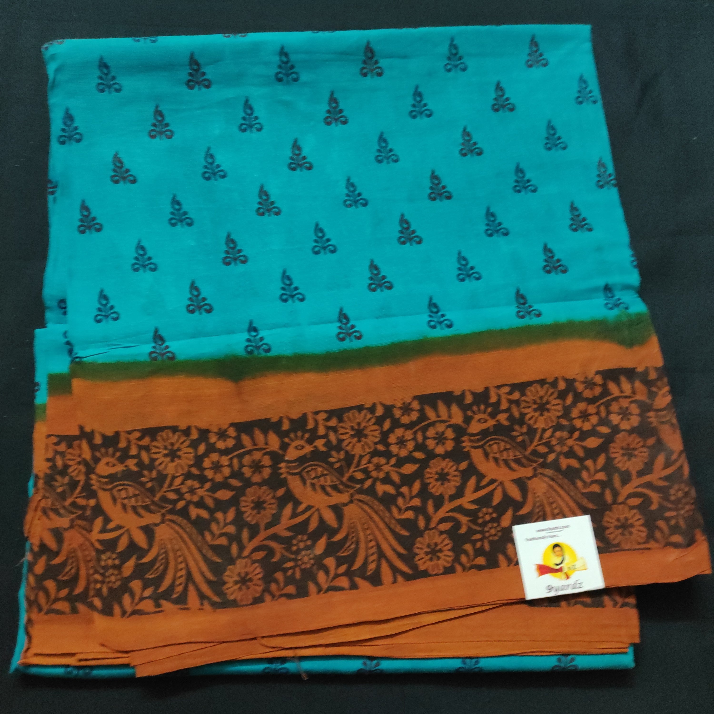 Sungudi cotton 6 yards