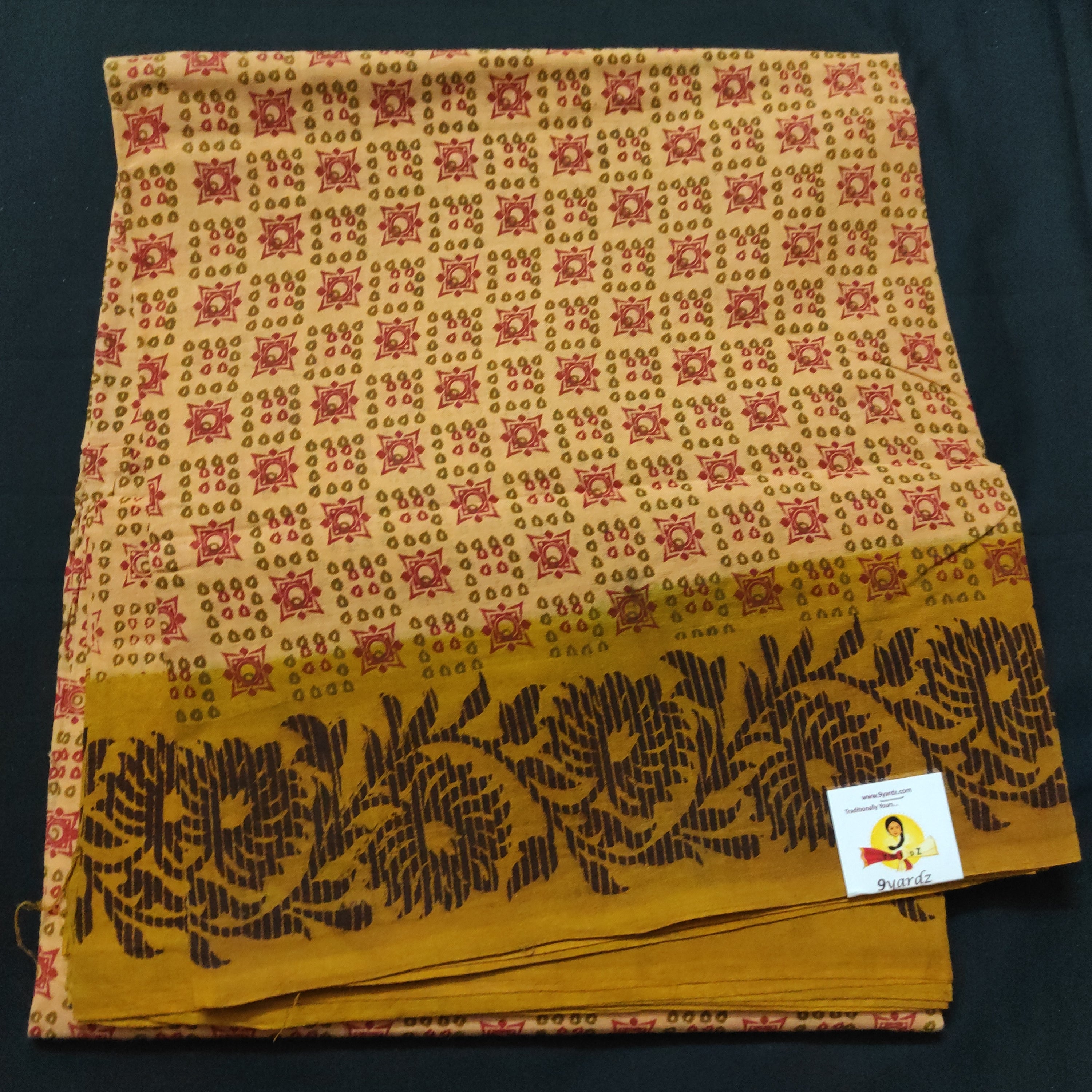 Sungudi cotton 6 yards