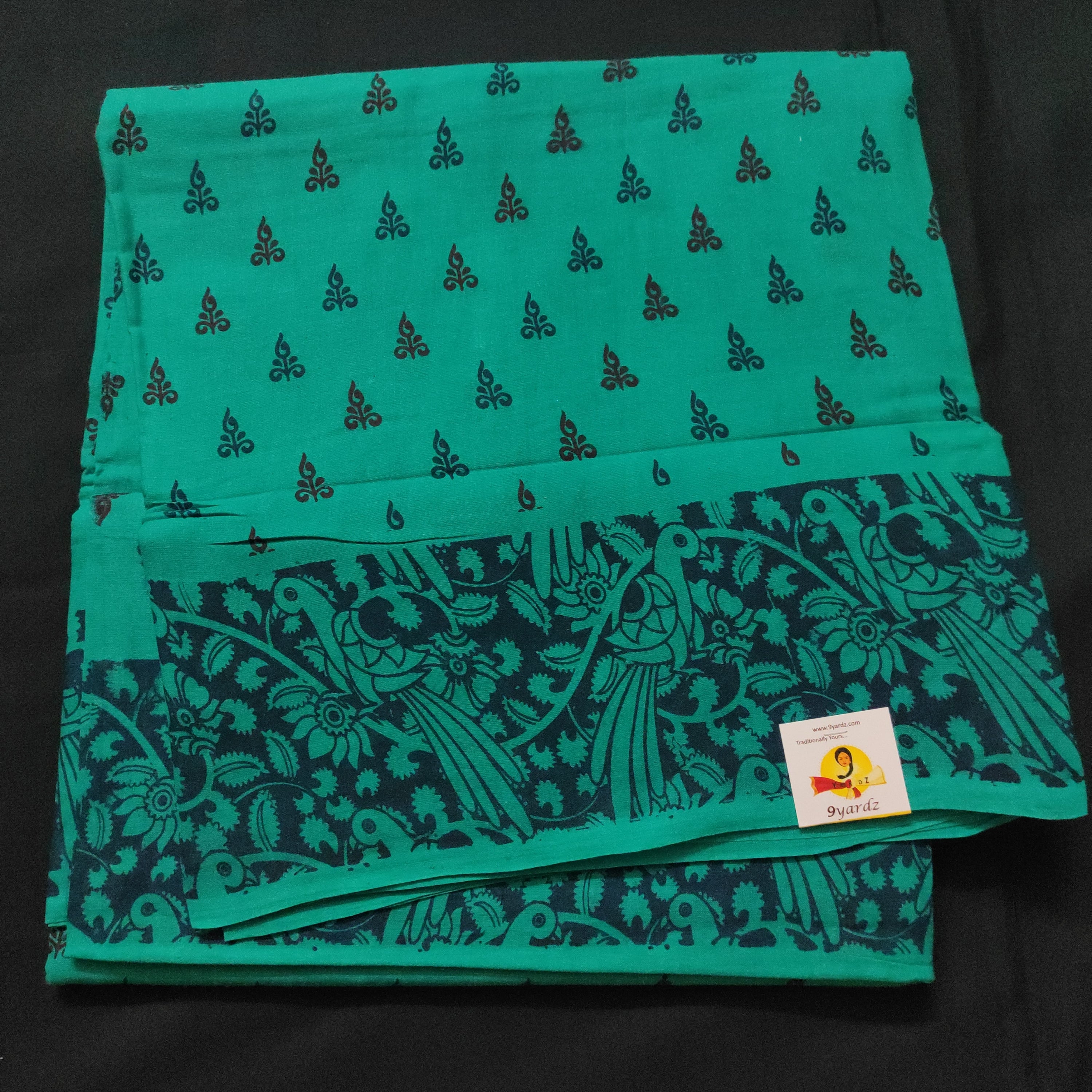Sungudi cotton 9.5 yards madisar