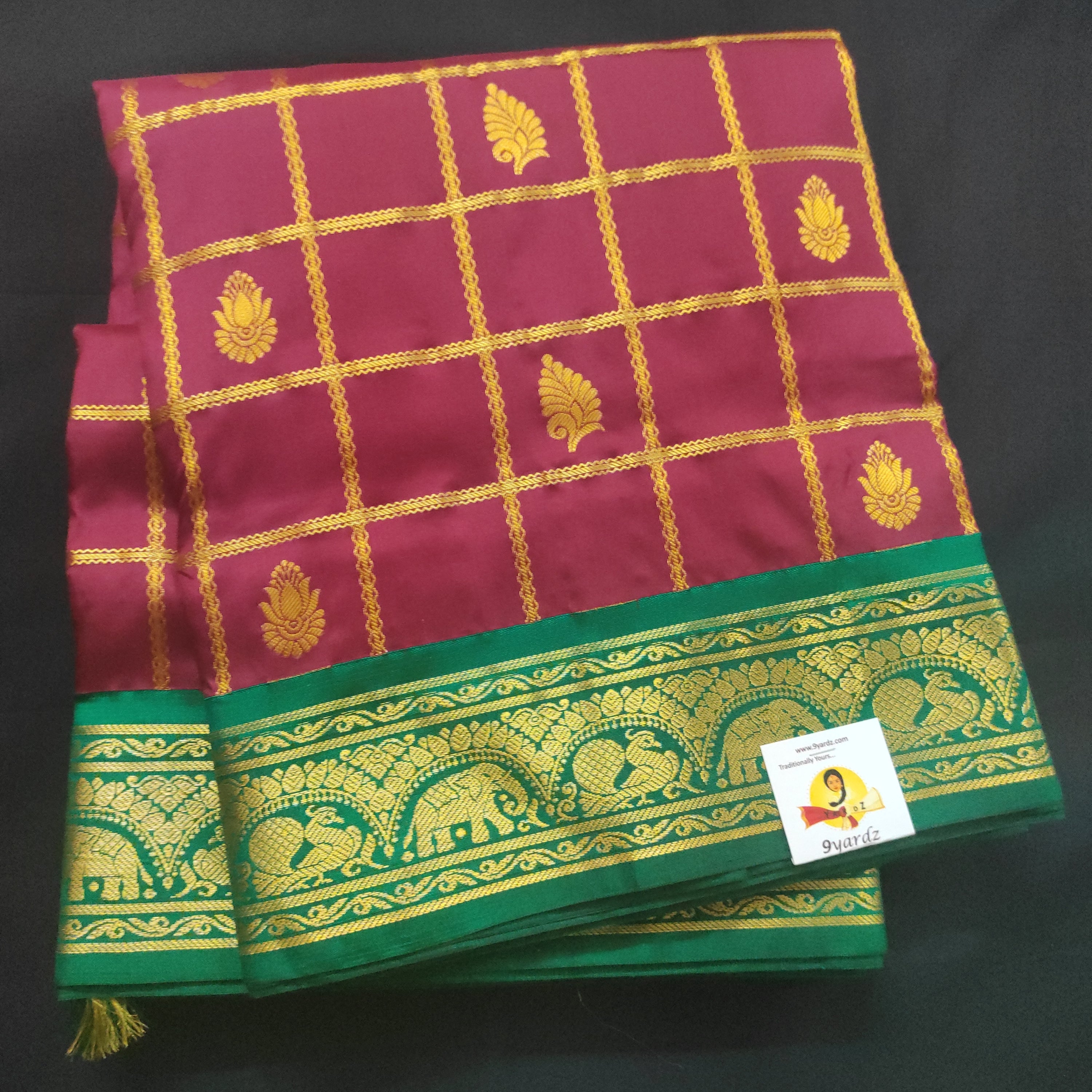 Pure silk 10 yards madisar