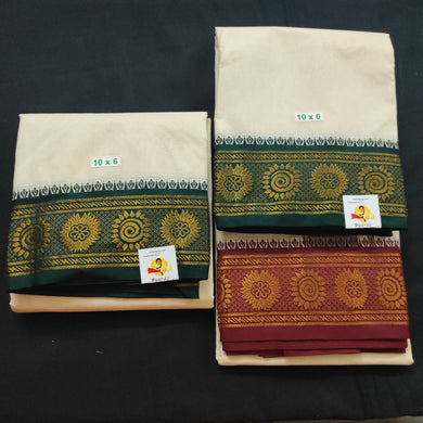 Cotton  Dhothi 10*6