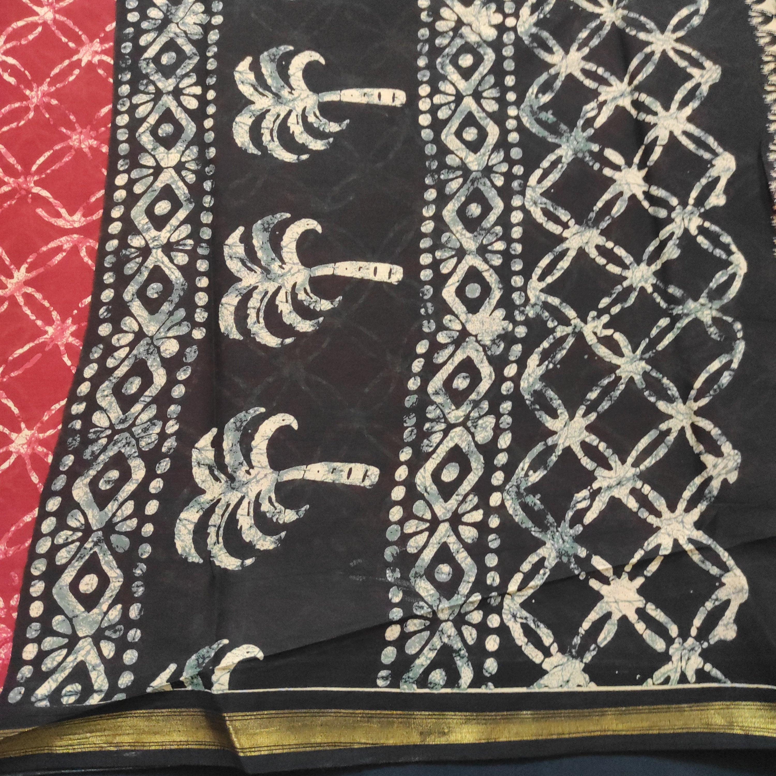 Chanderi cotton 6 yards