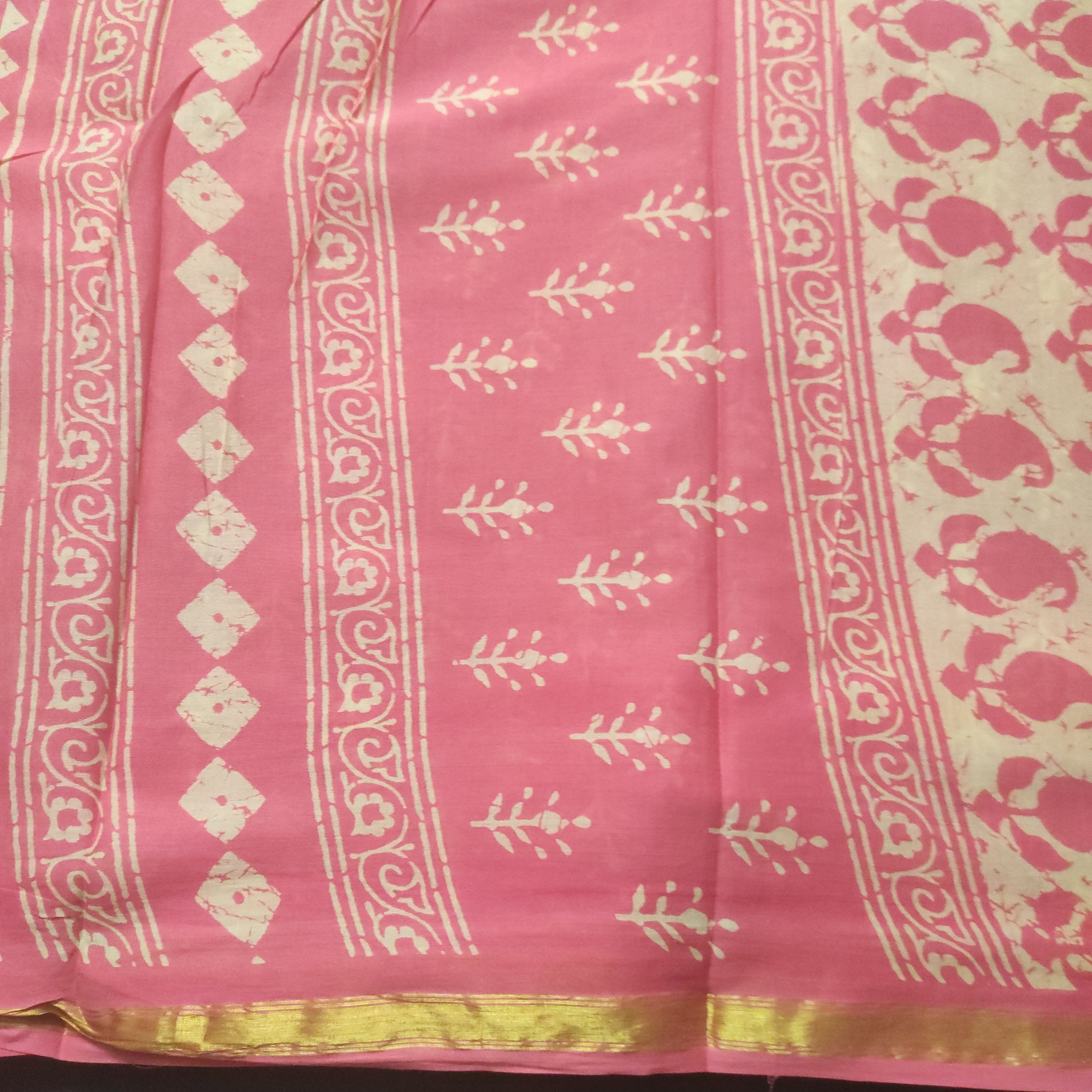 Chanderi cotton 6 yards