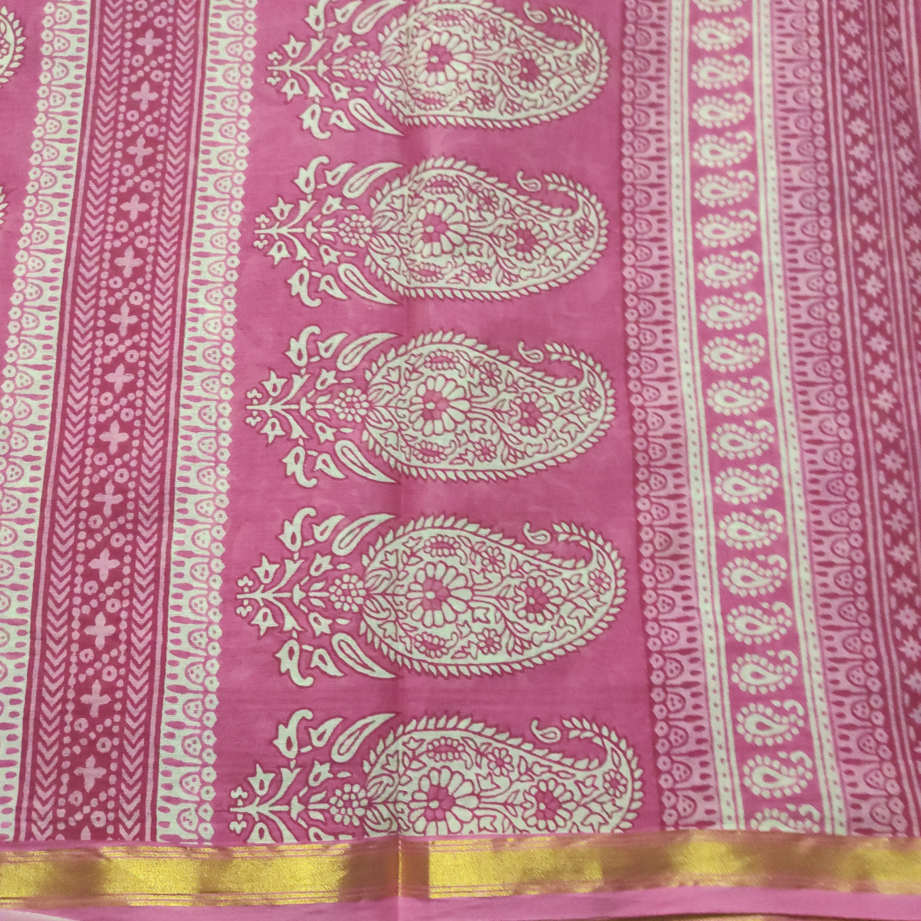 Chanderi cotton 6 yards