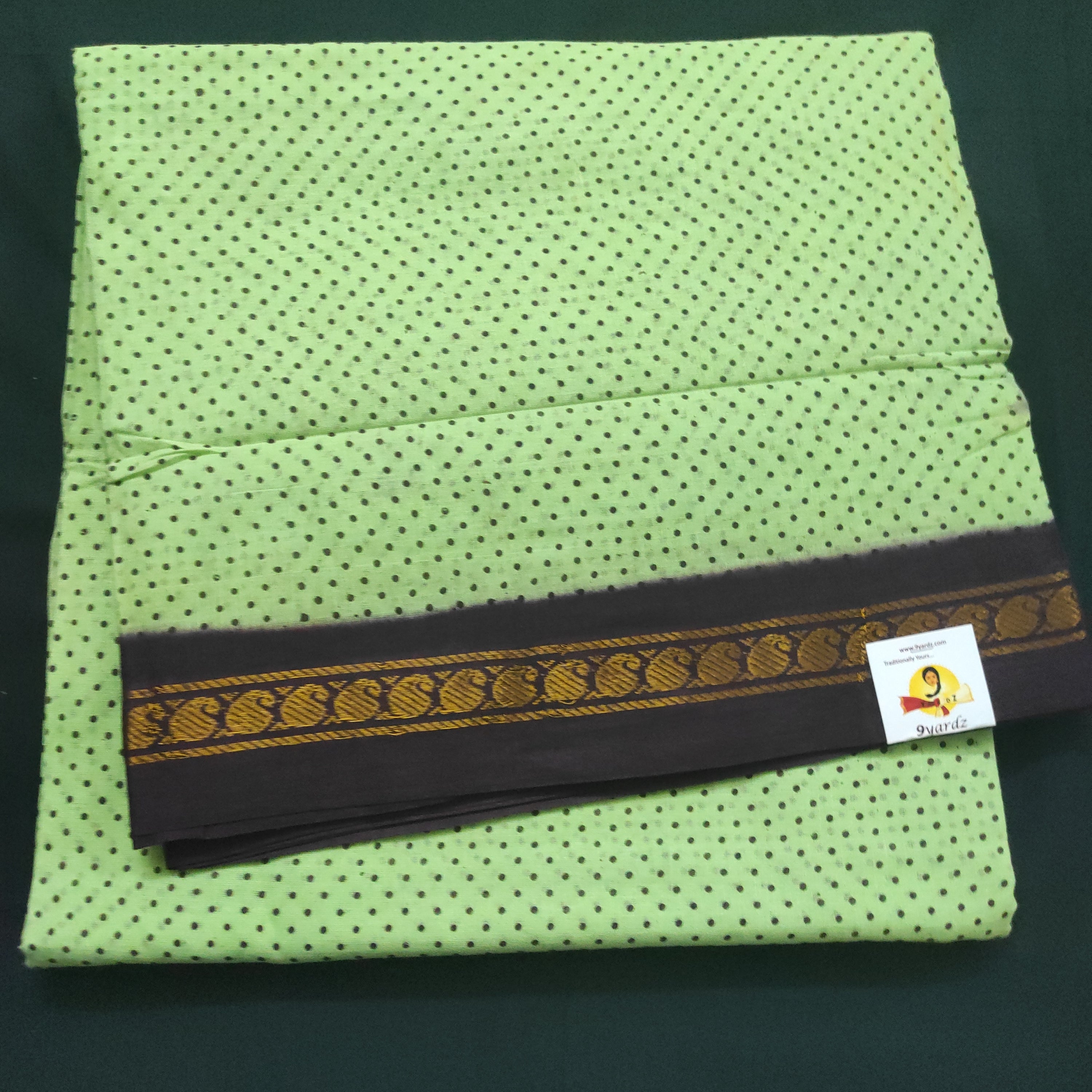 Sungudi cotton 10.5 yards madisar