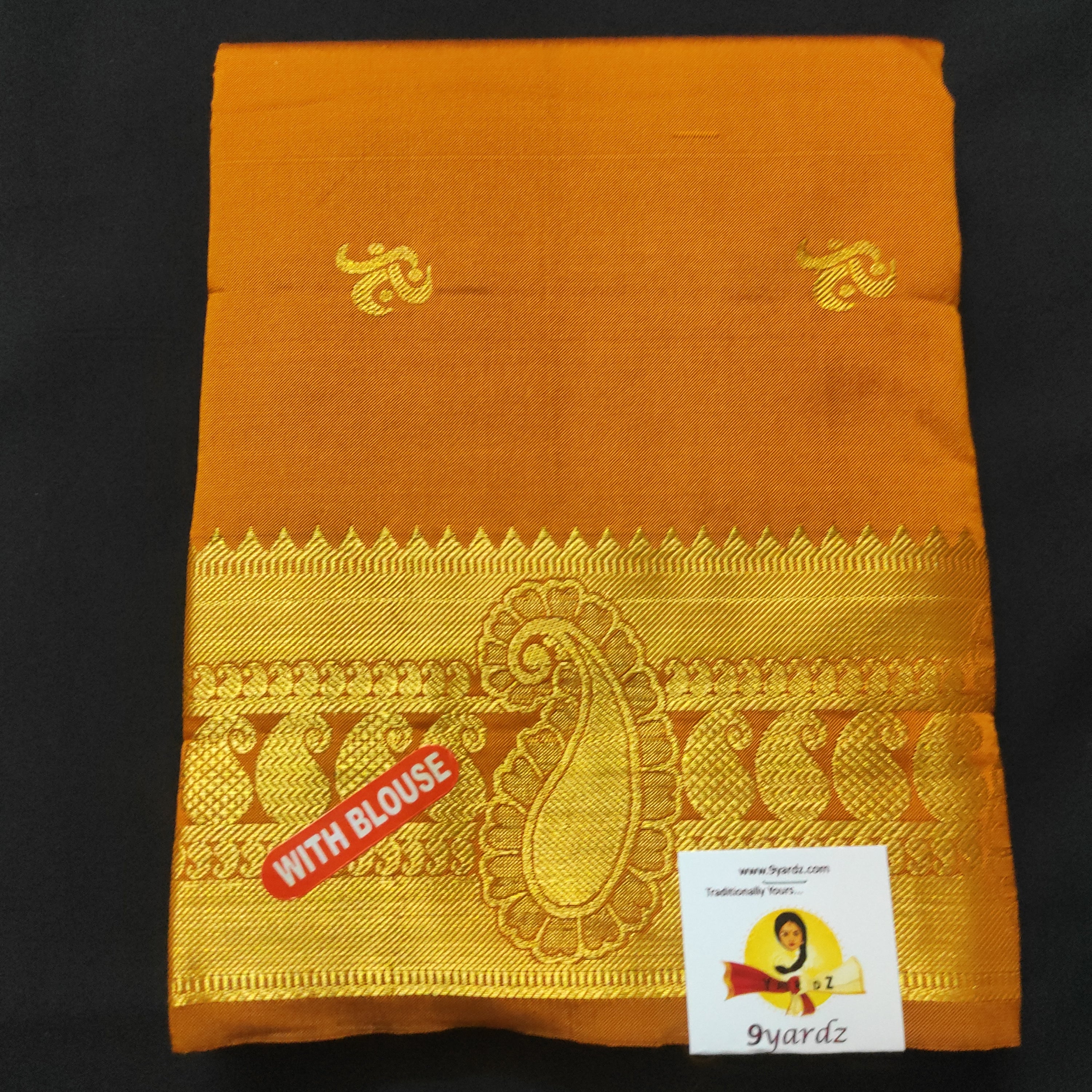 Pavadai poly silk 36"