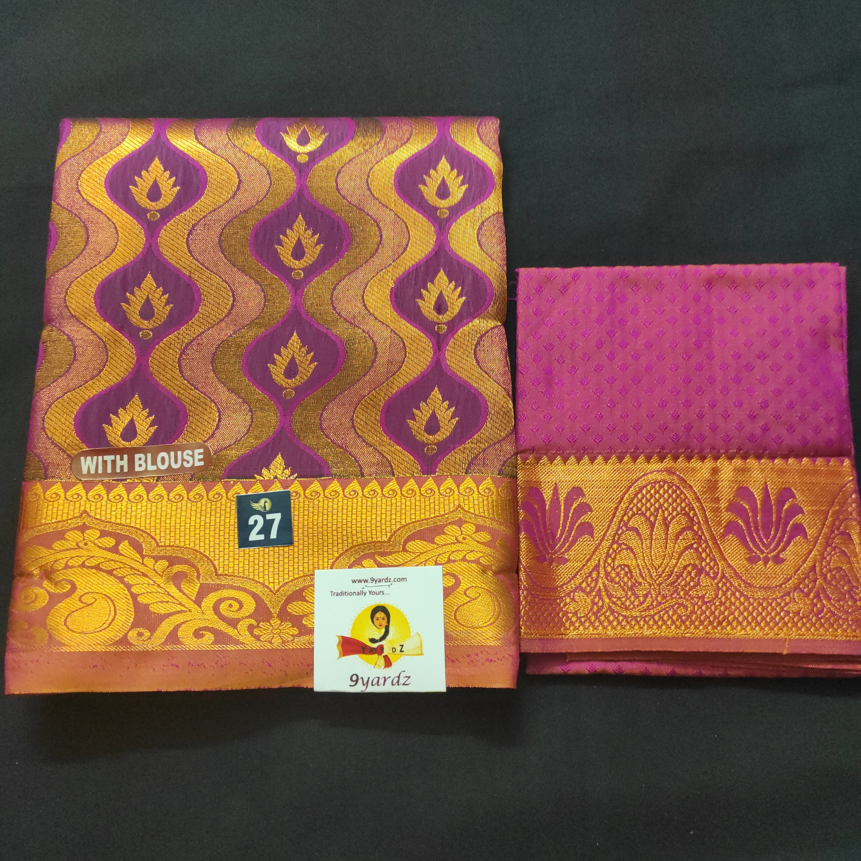 Pavadai poly silk