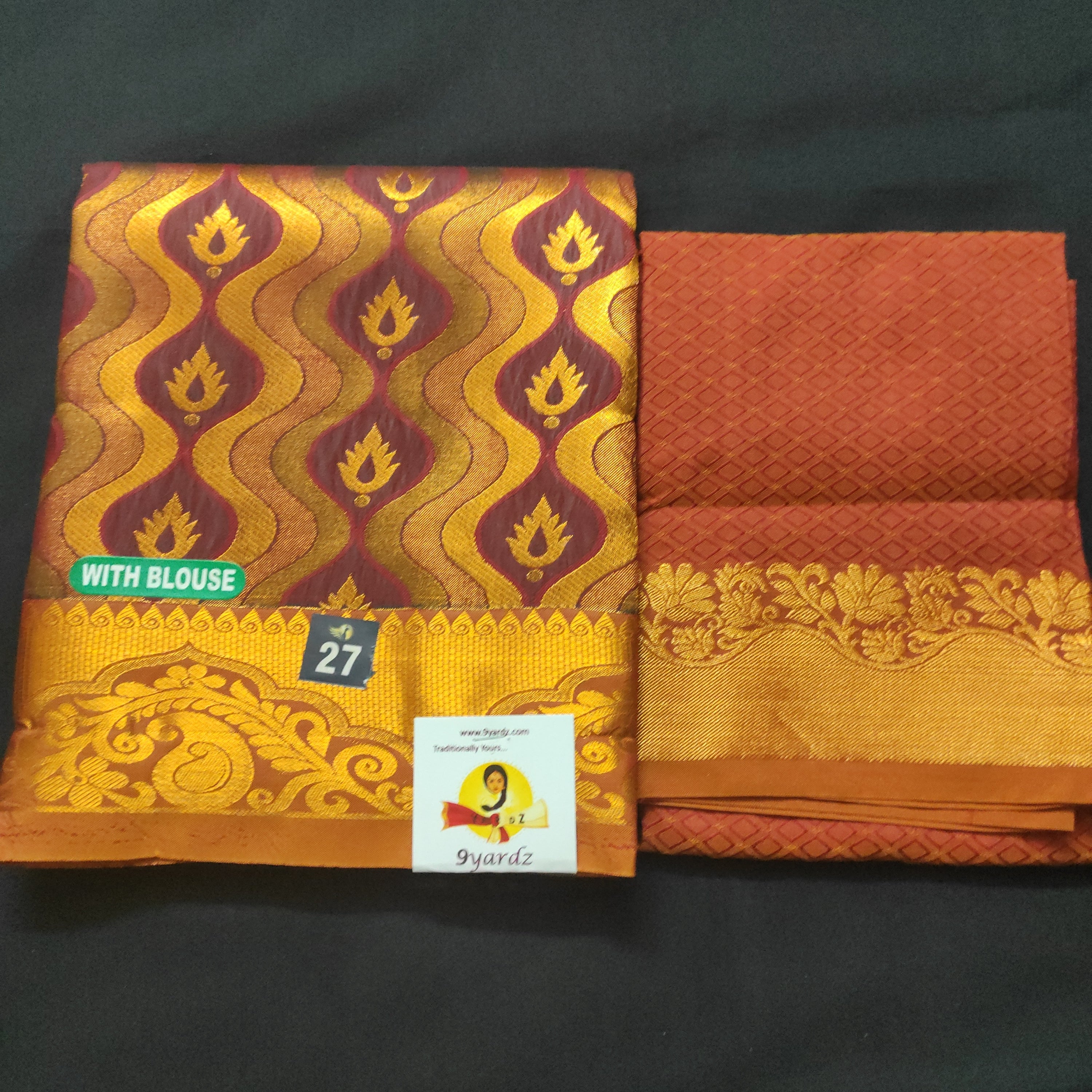 Pavadai poly silk