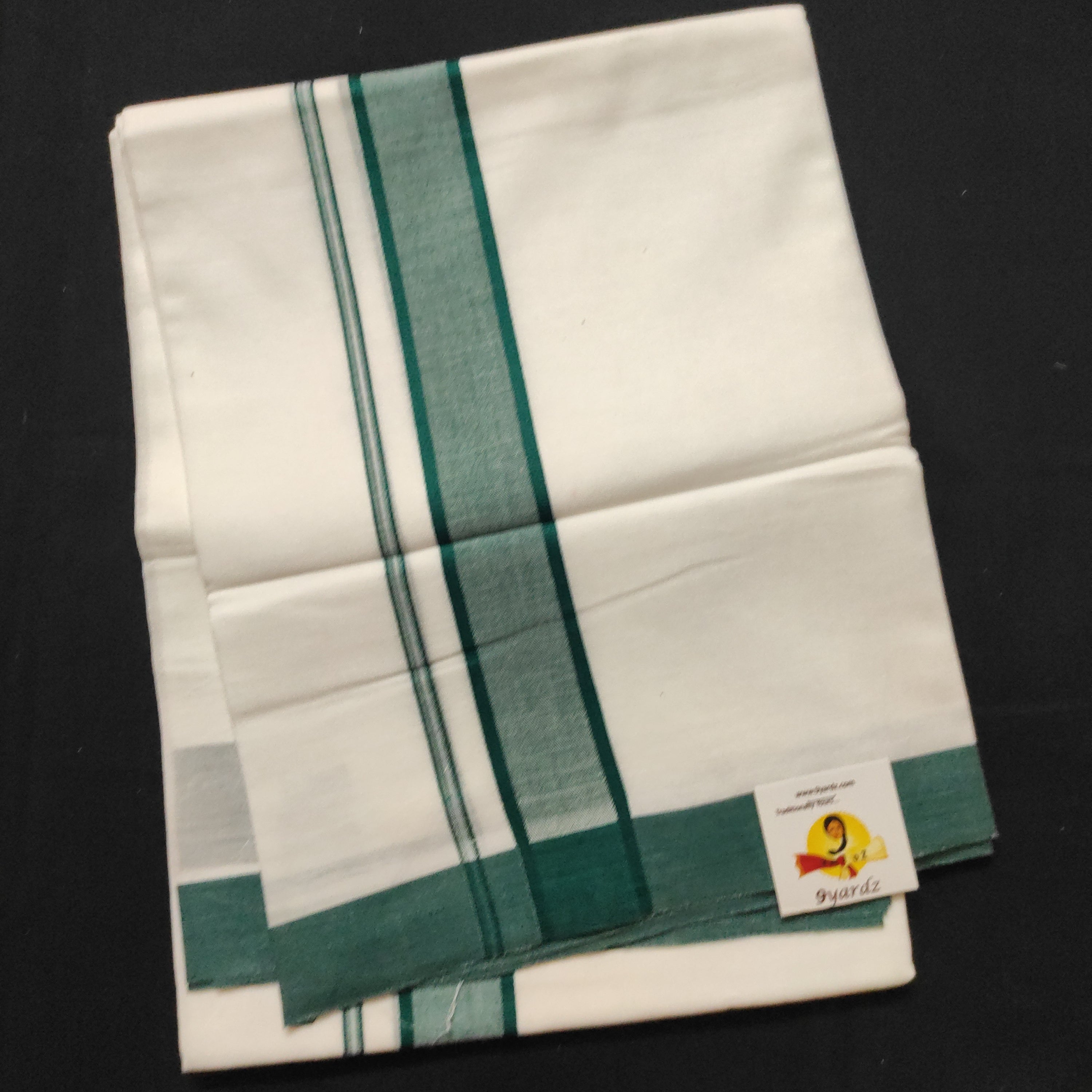 Bleached cotton Dhothi 9 muzam