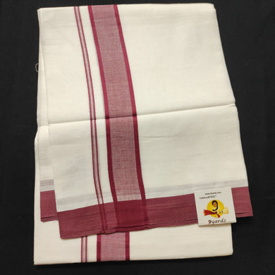 Bleached cotton Dhothi 9 muzam