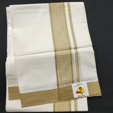 Bleached cotton Dhothi 9 muzam