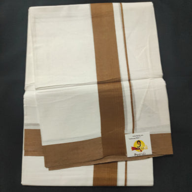 Bleached cotton Dhothi 9 muzam