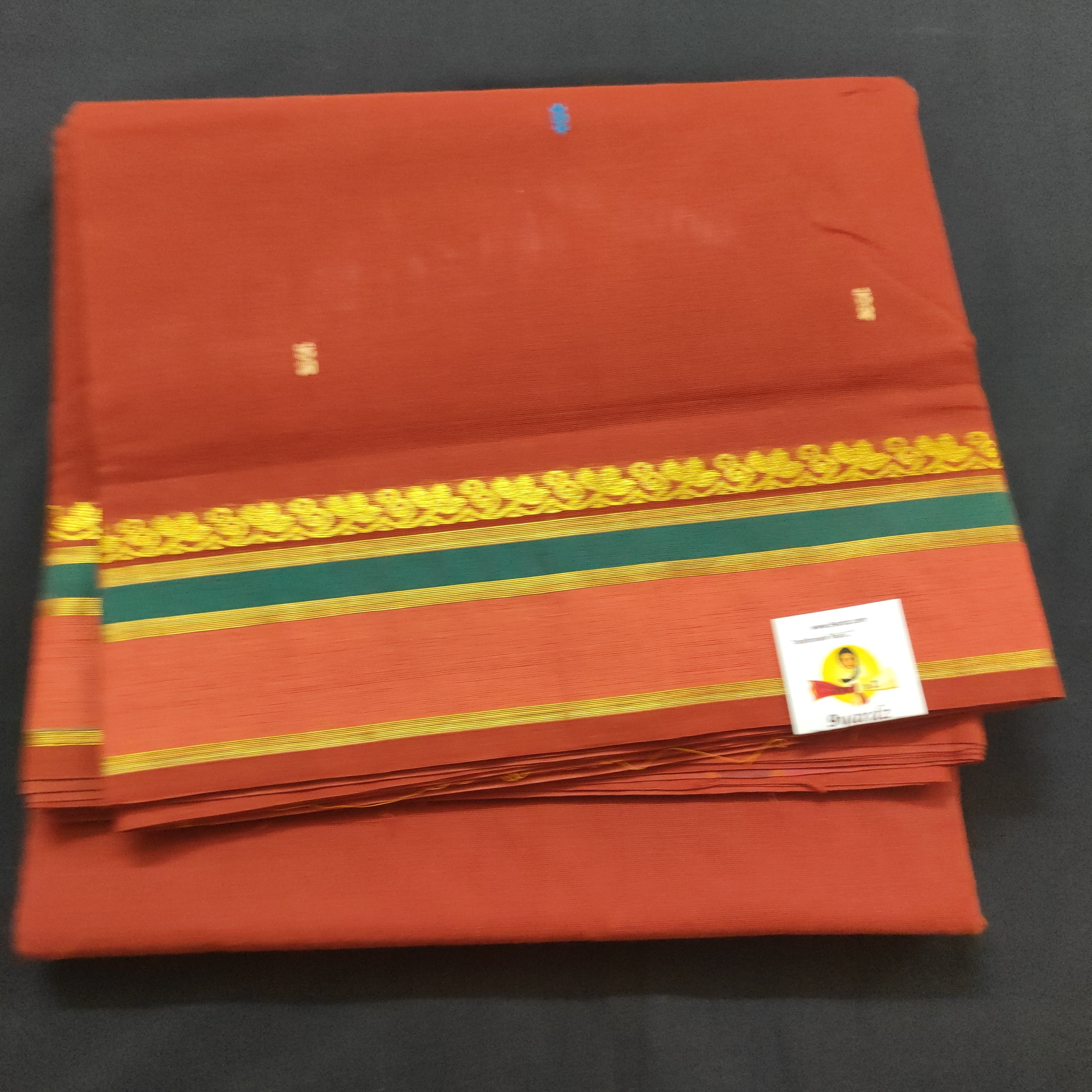 Chettinadu / Karaikudi cotton 8 metres saree