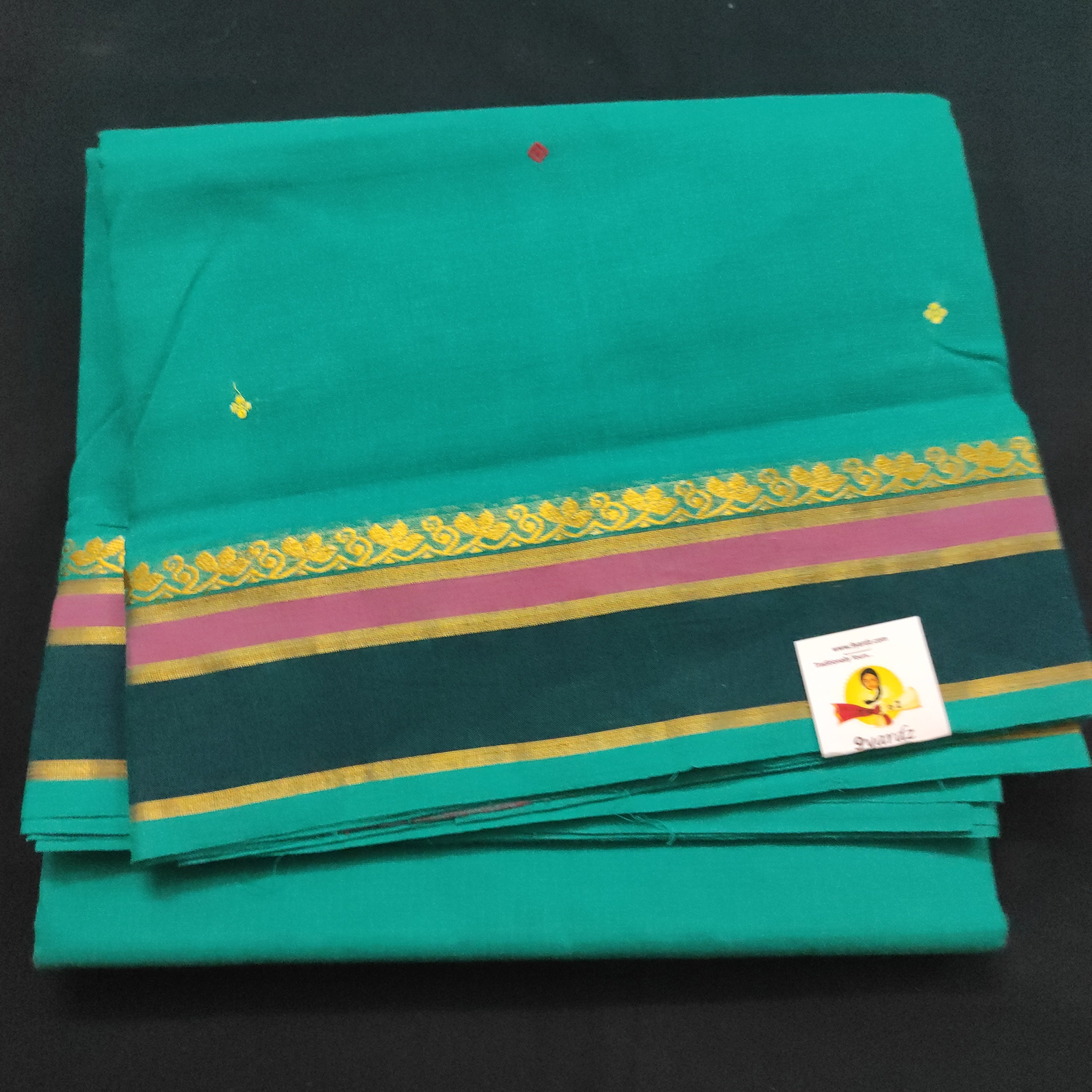 Chettinadu / Karaikudi cotton  8 metres saree