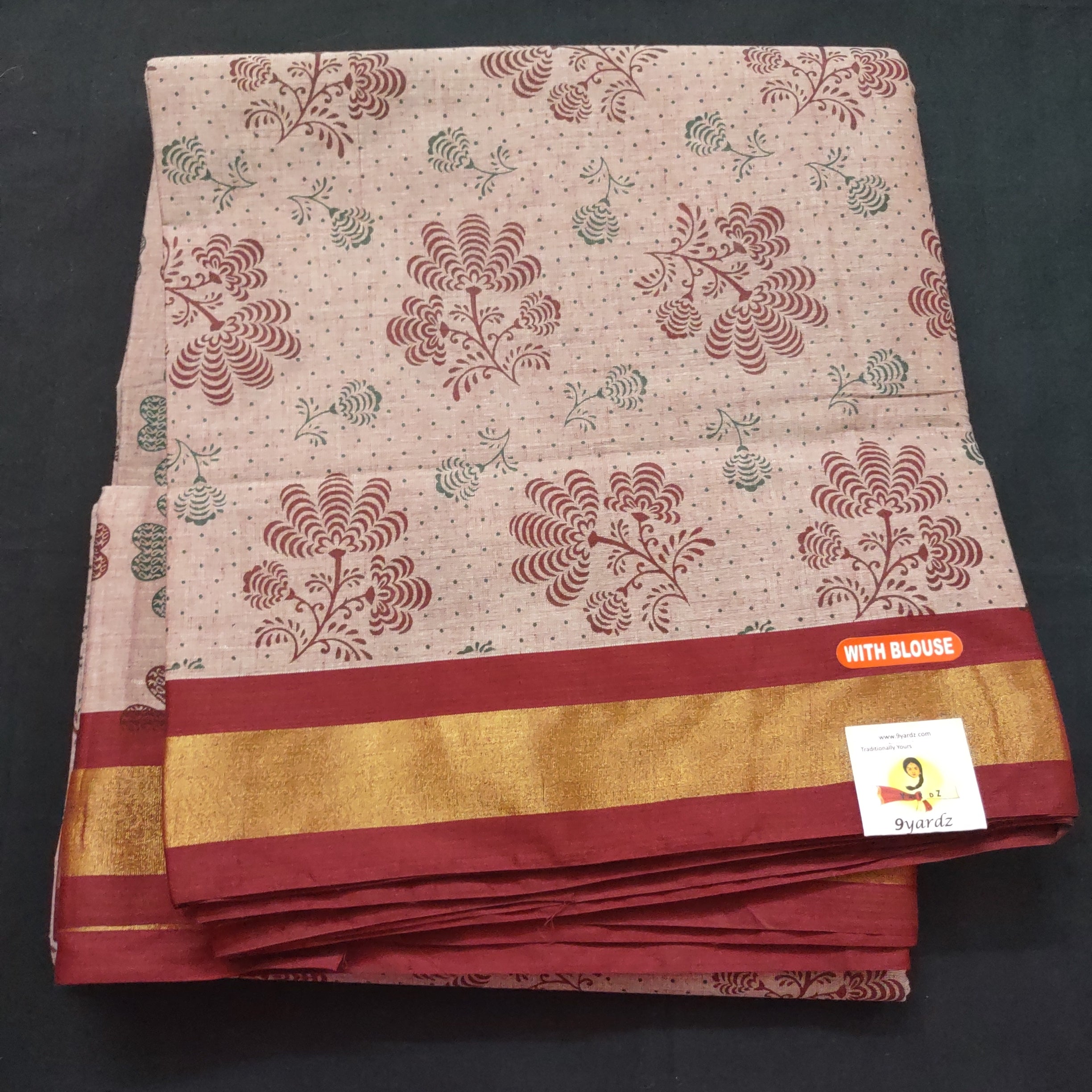 Printed cotton 6 yards