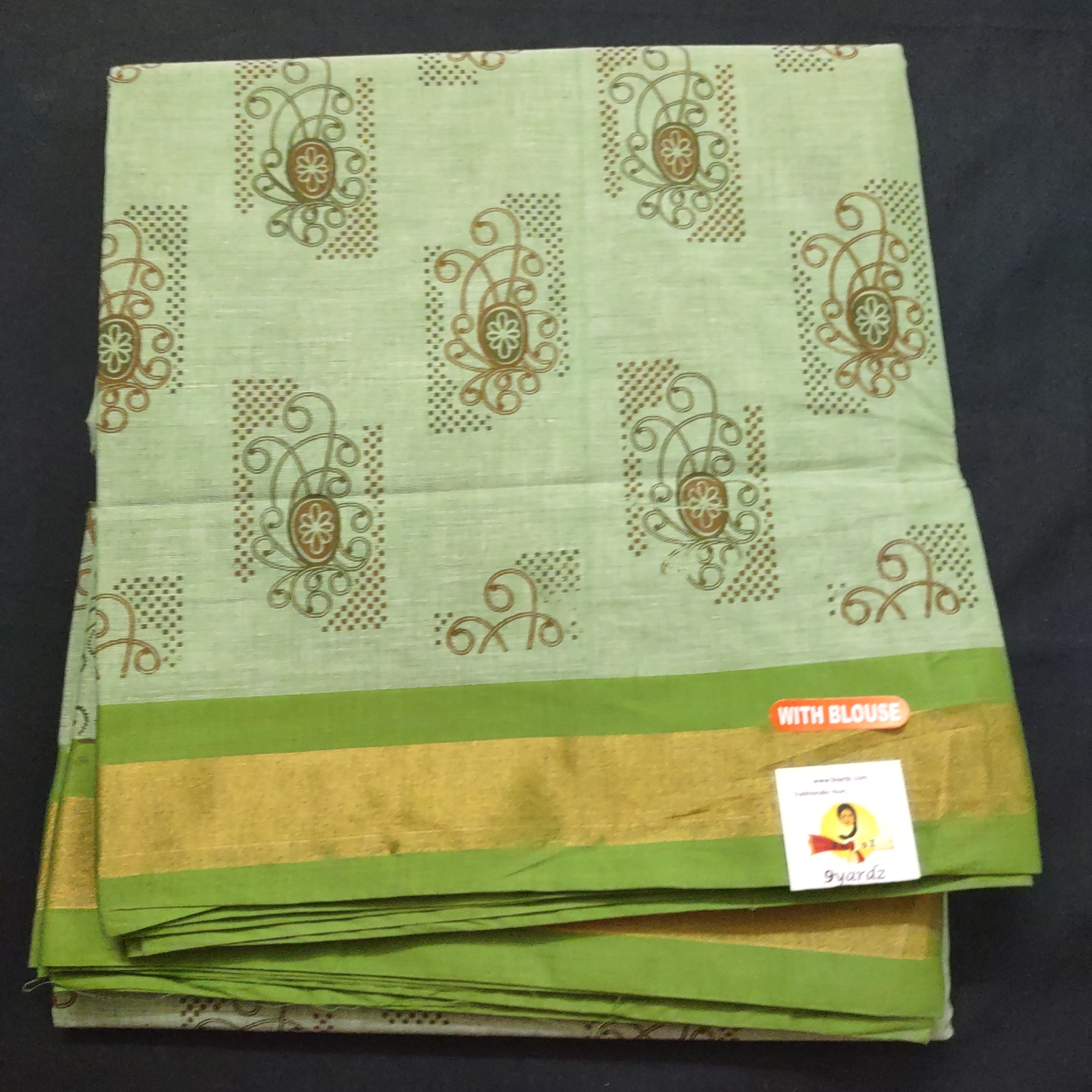 Printed cotton 6 yards