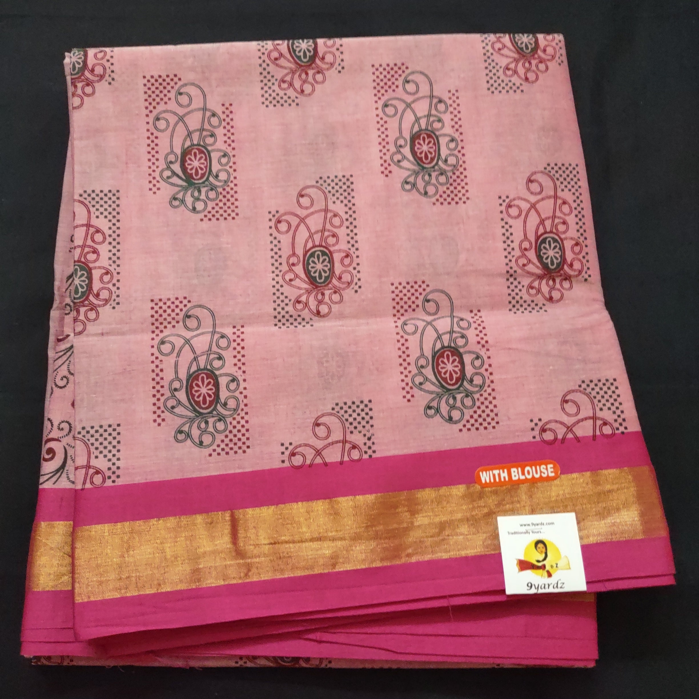 Printed cotton 6 yards