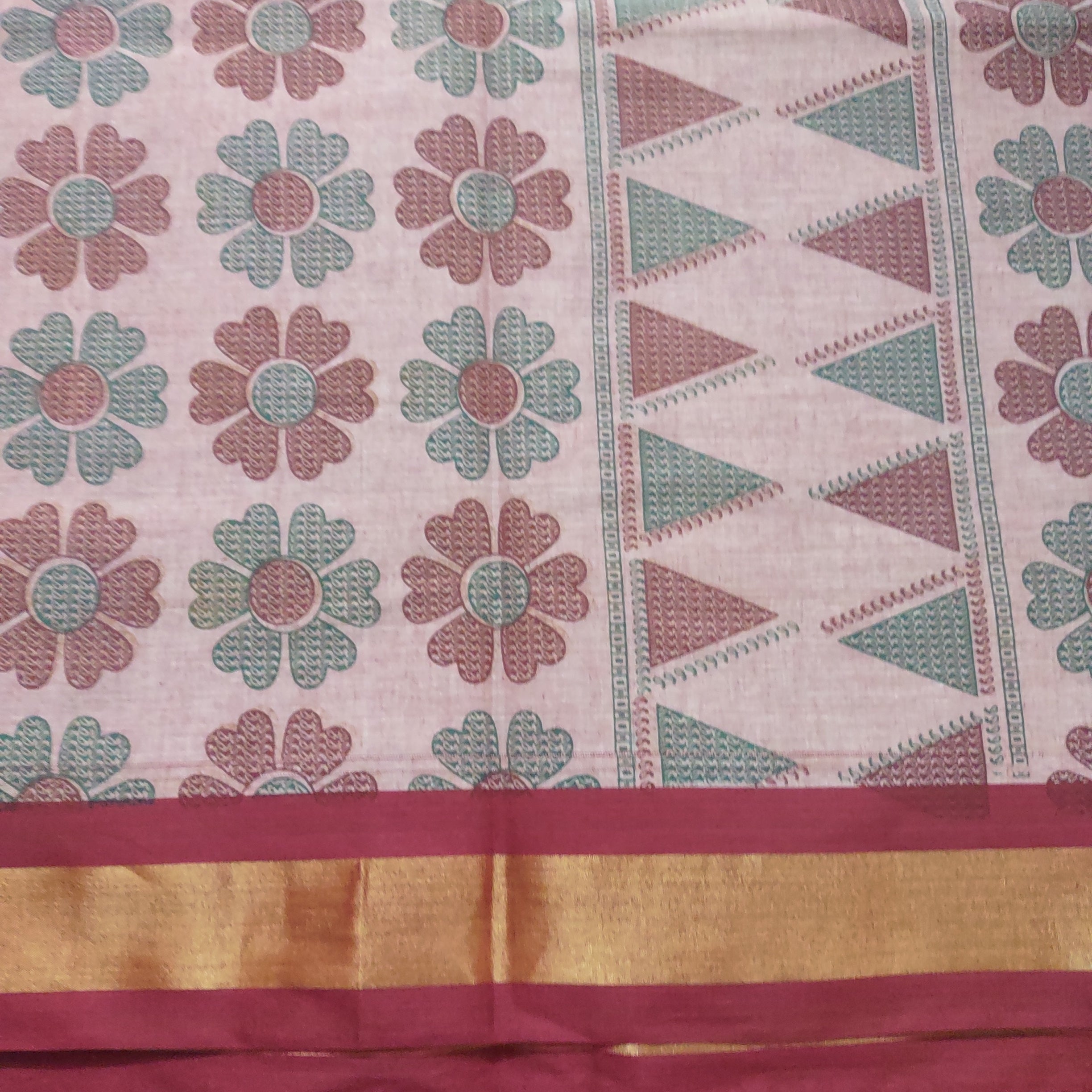 Printed cotton 6 yards