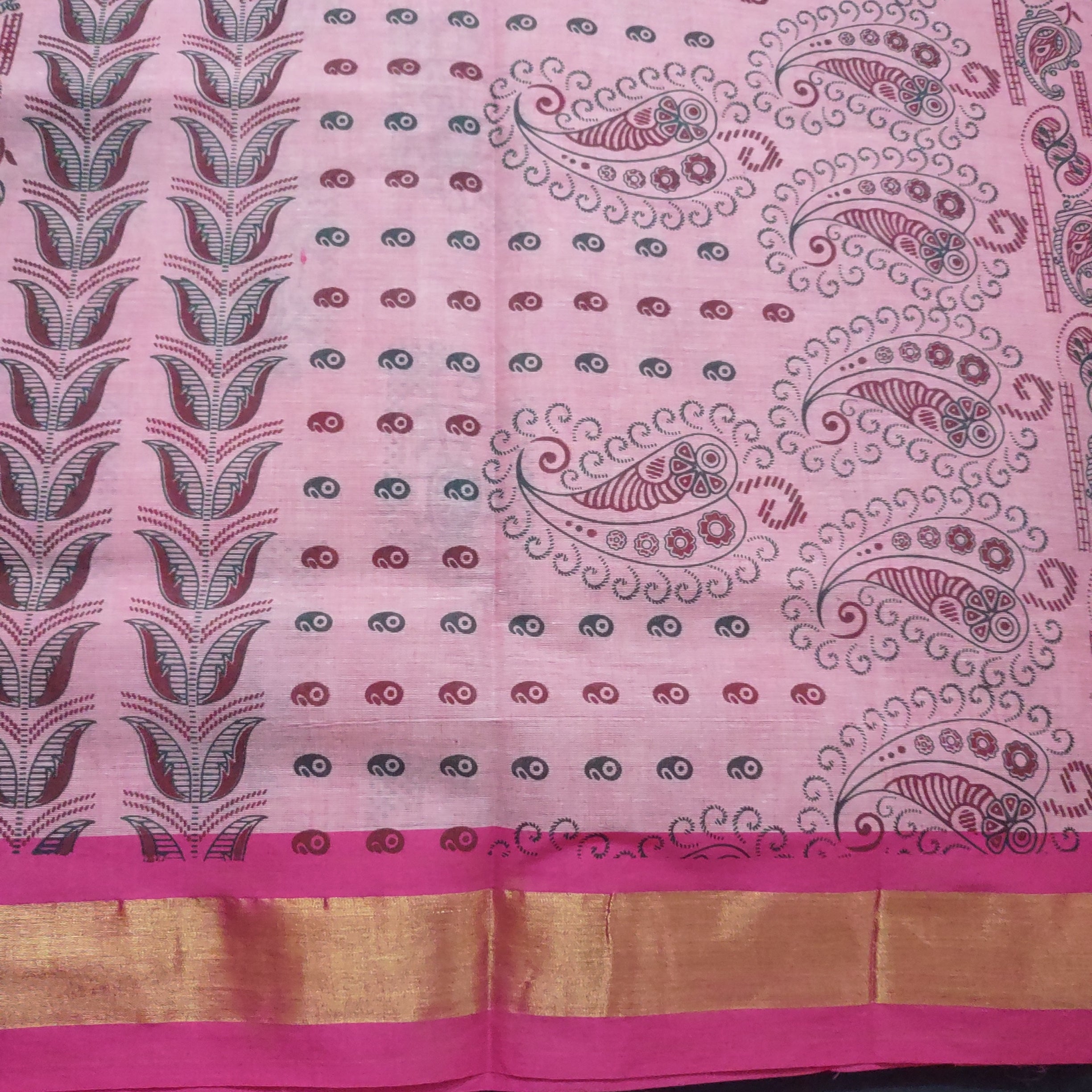 Printed cotton 6 yards
