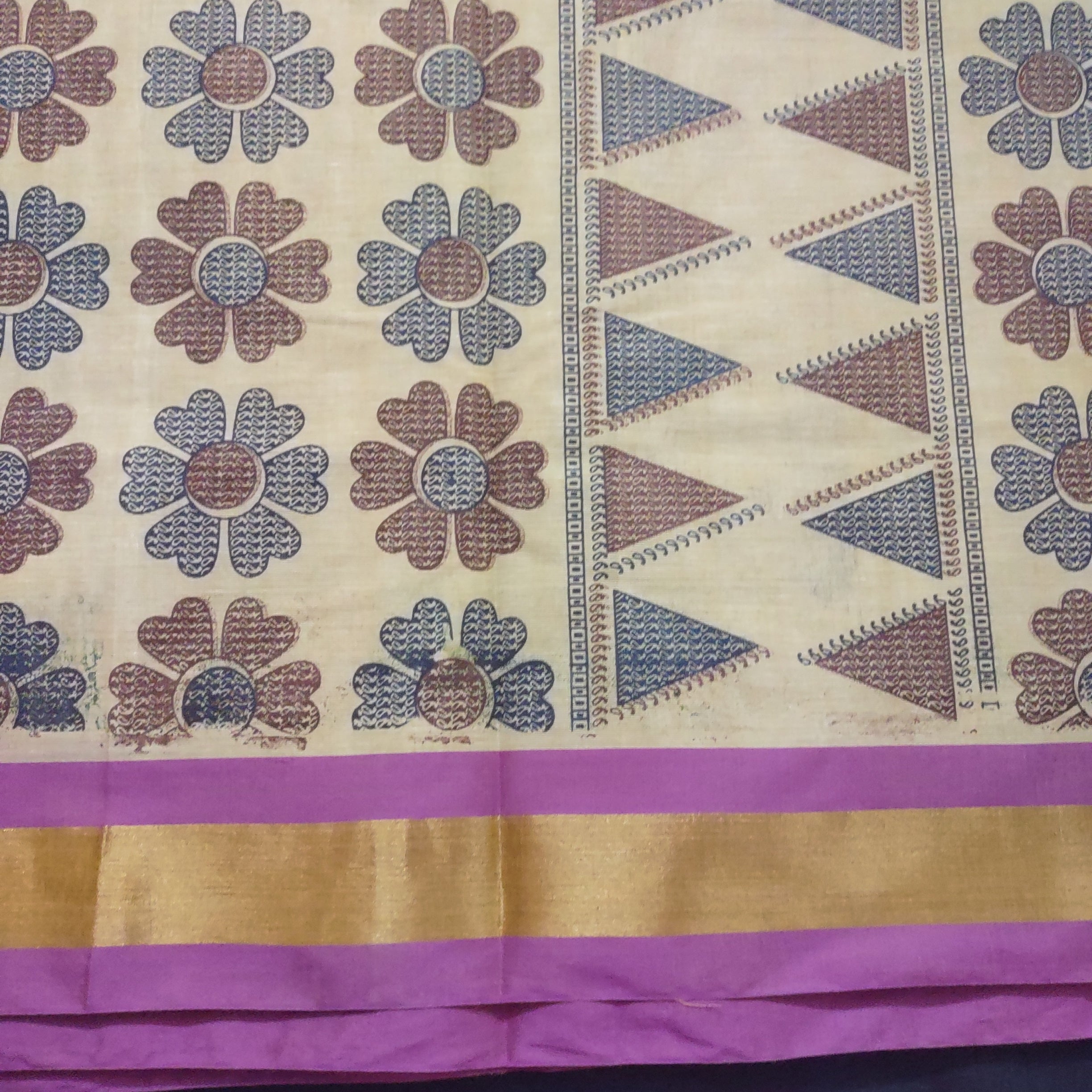 Printed cotton 6 yards