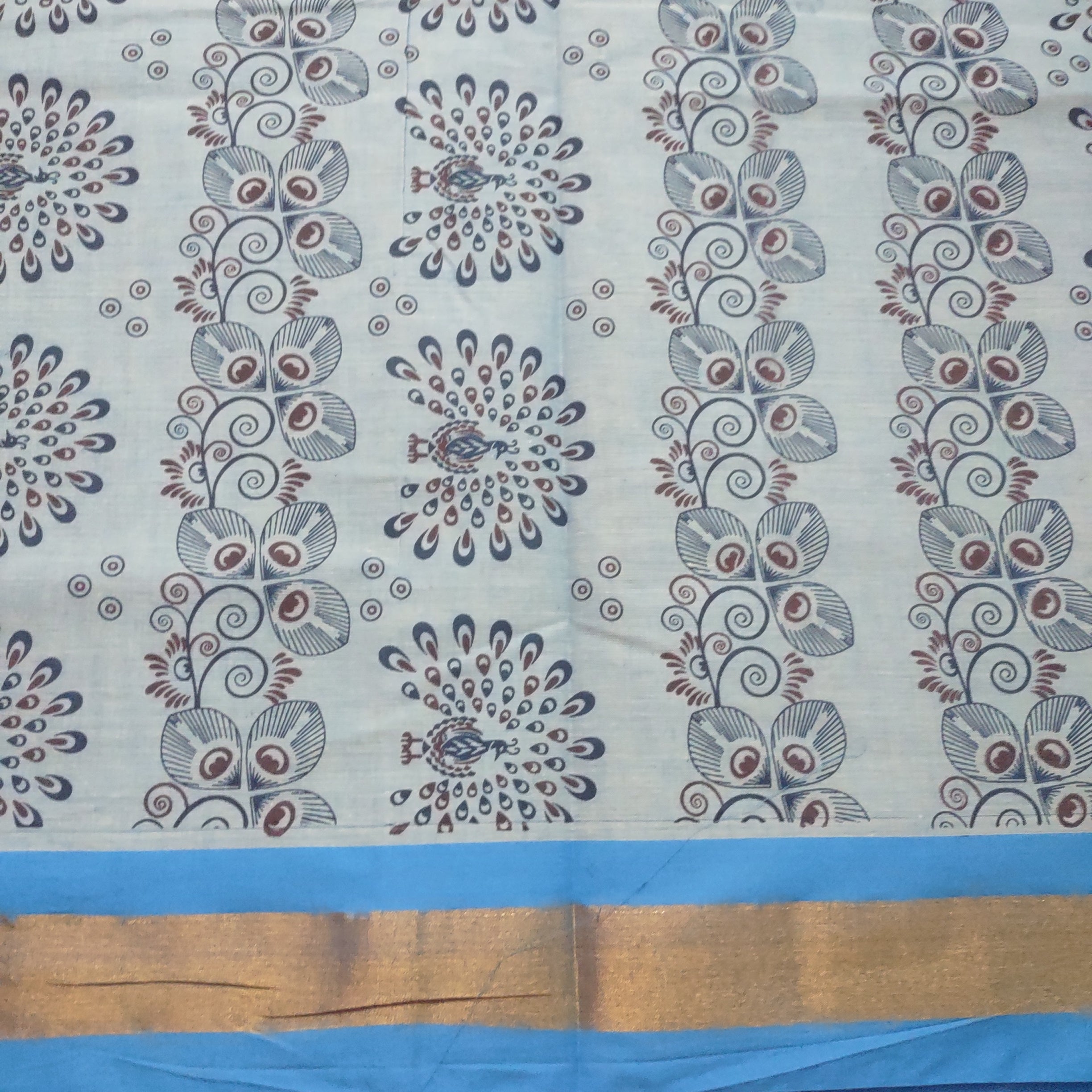 Printed cotton 6 yards