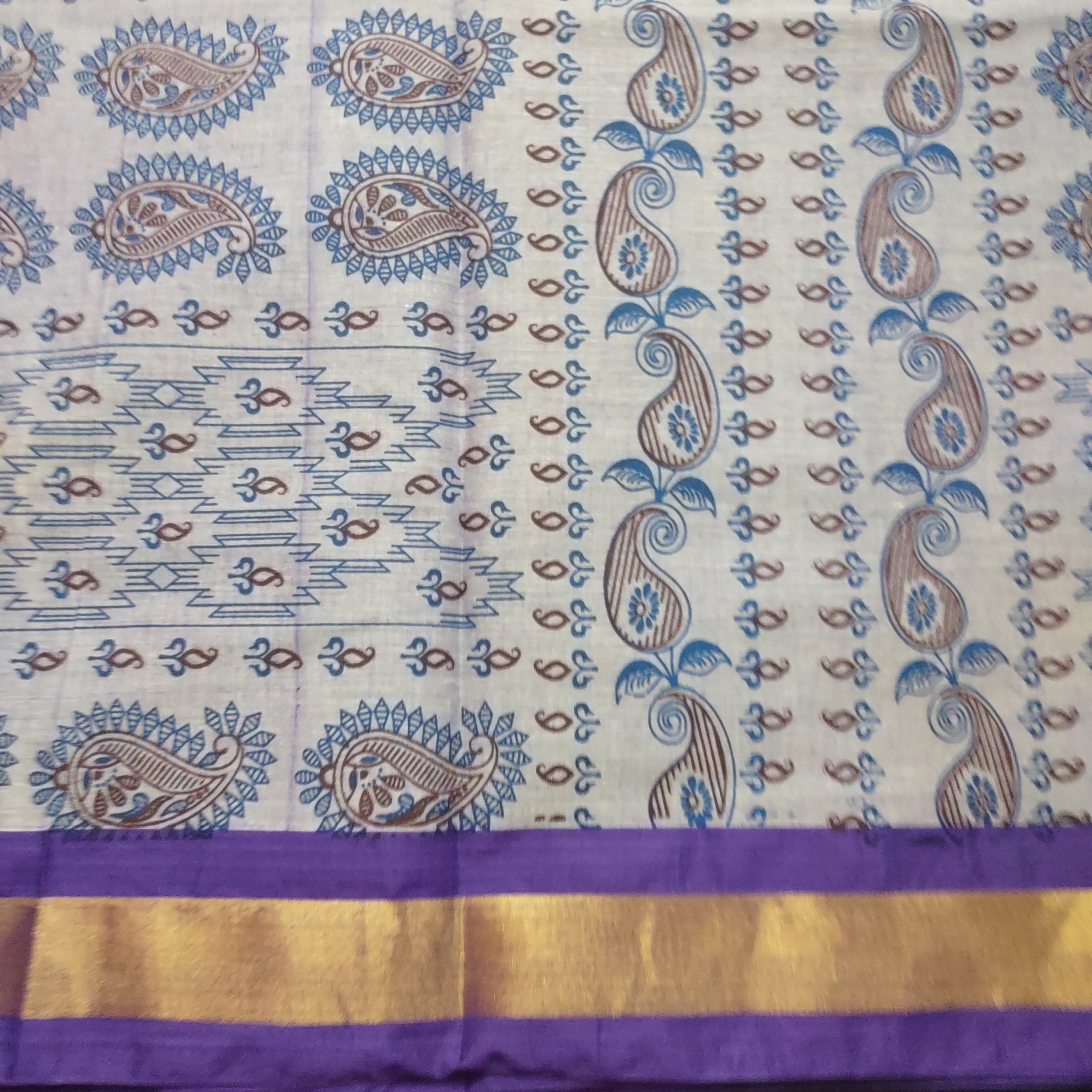 Printed cotton 6 yards
