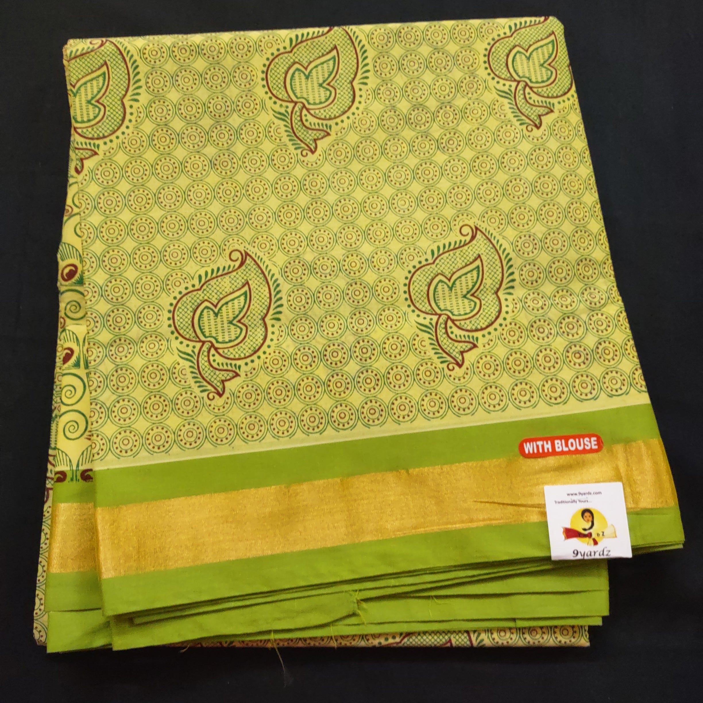 Printed cotton 6 yards