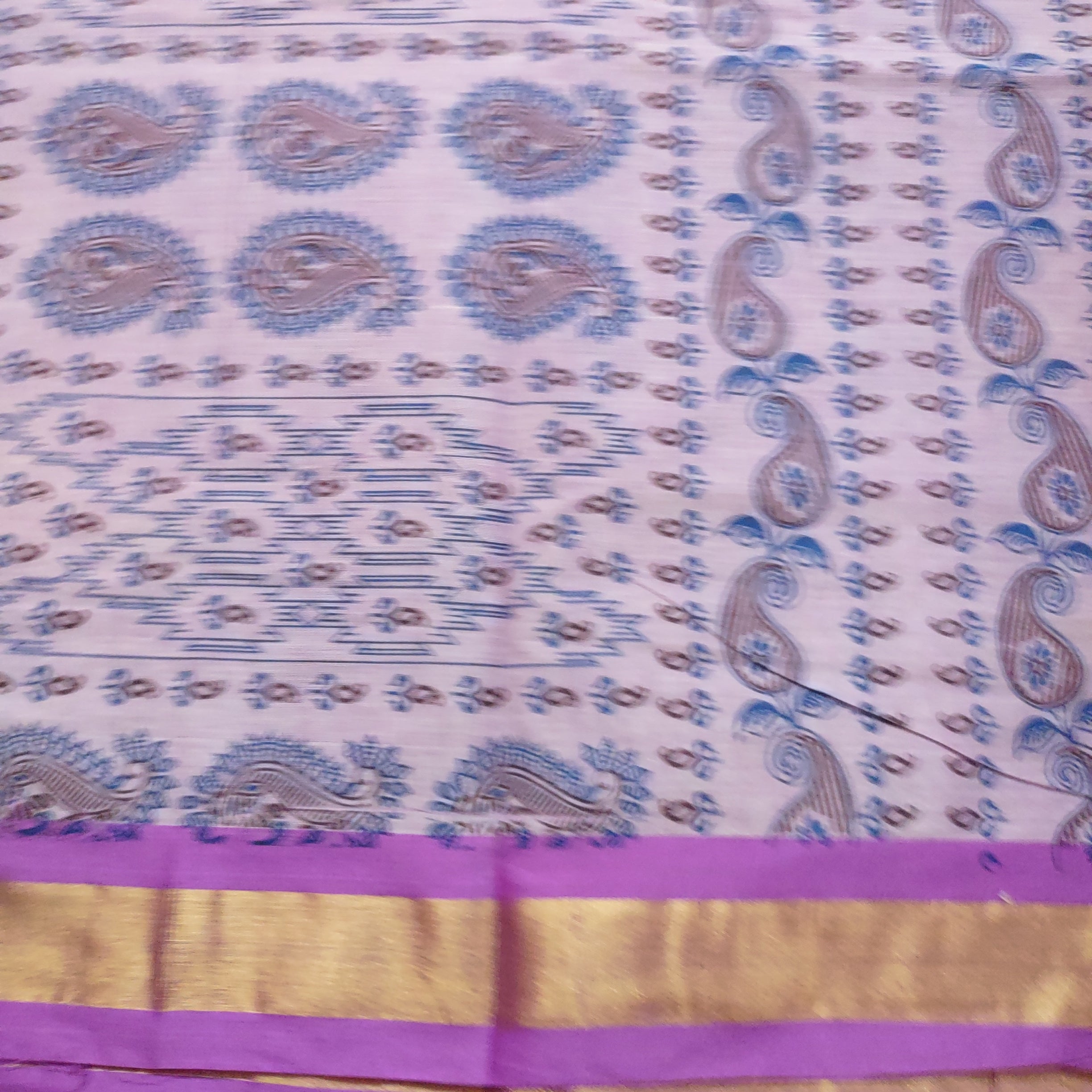 Printed cotton 6 yards