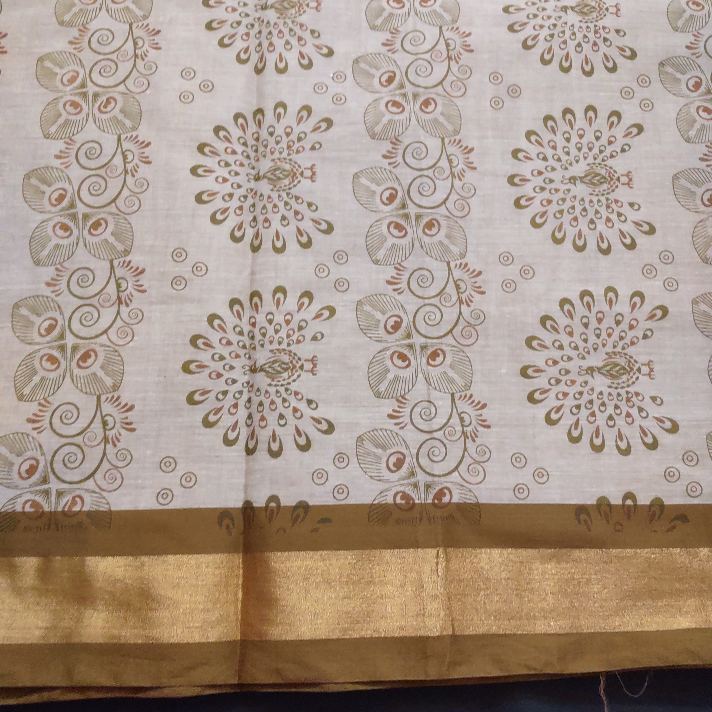 Printed cotton 6 yards