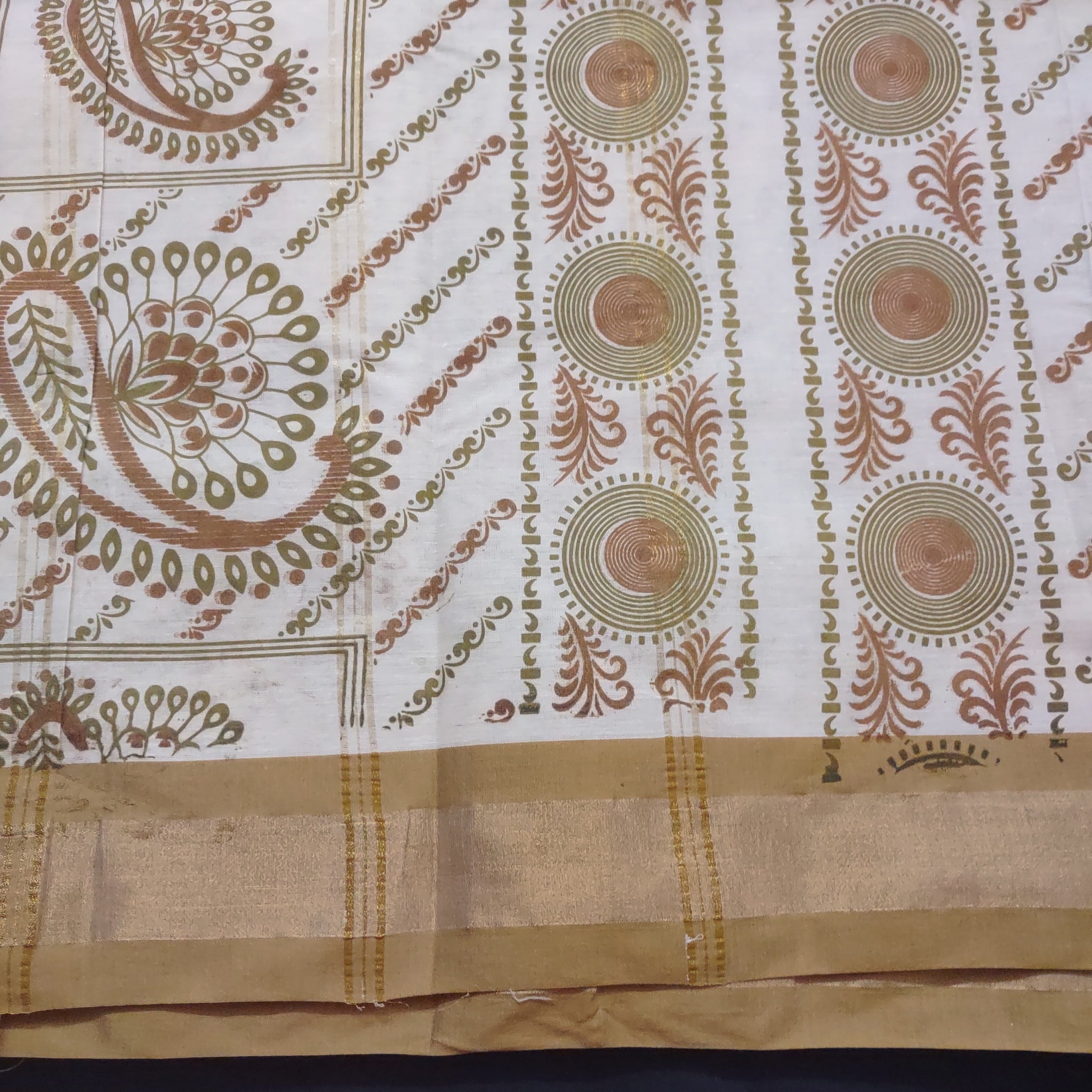 Printed cotton 6 yards